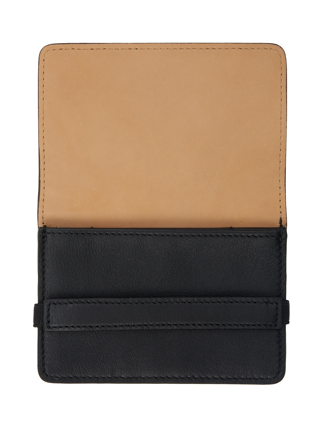 Black Accordion Wallet - 3