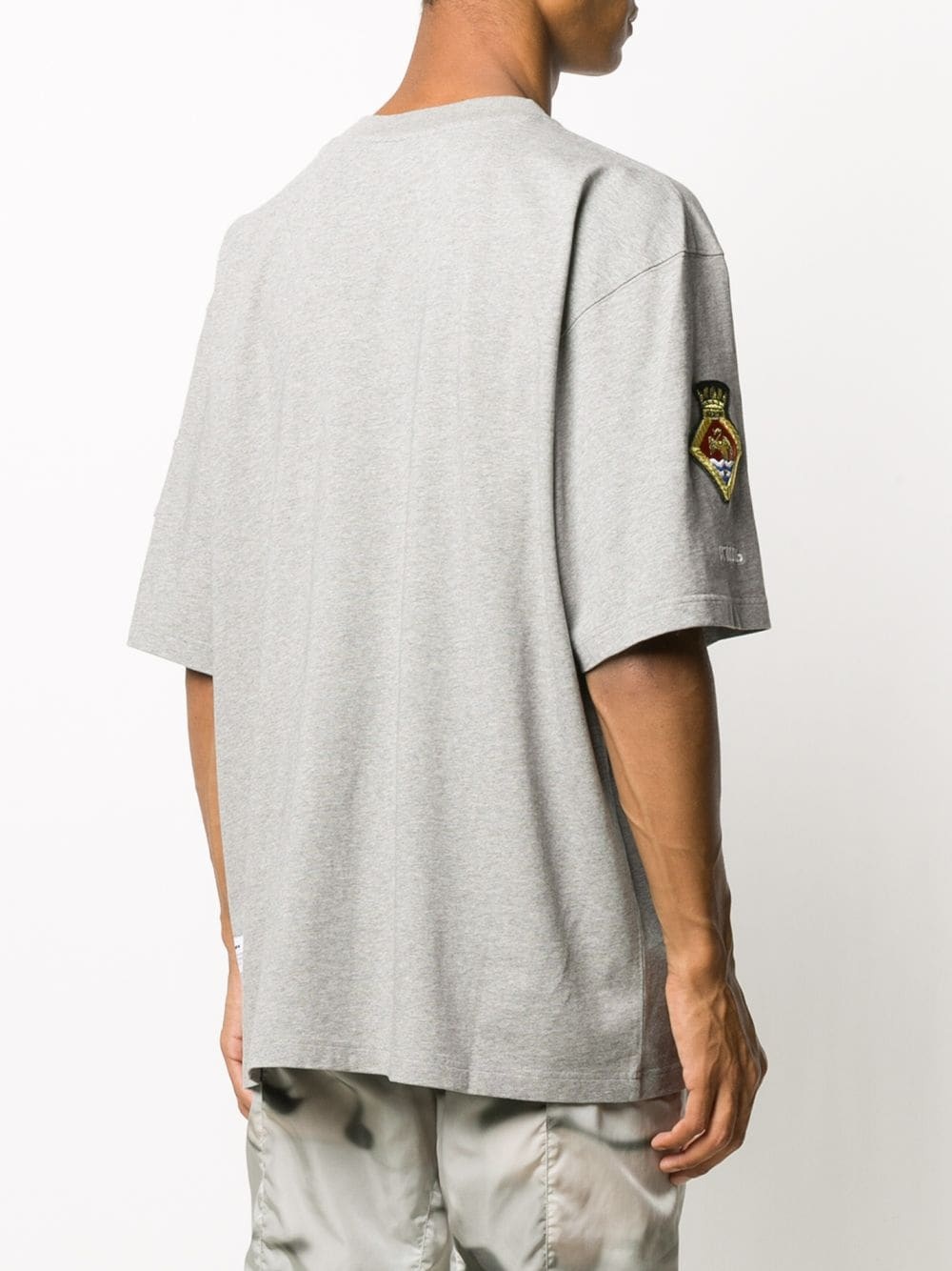 oversized embroidered patches T-shirt - 4