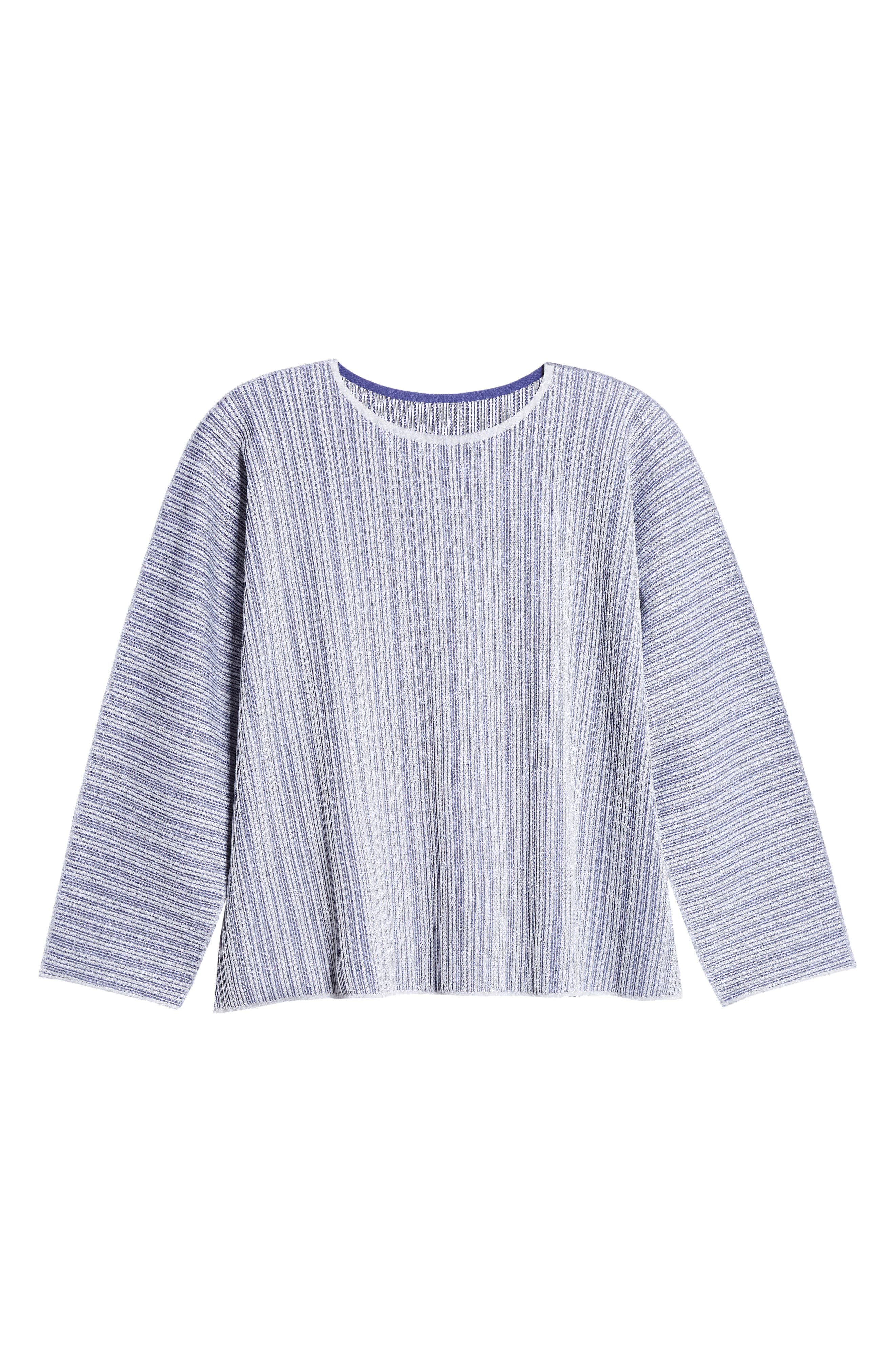 Pleats Please Issey Miyake A-POC Pleated Top in Blue at Nordstrom - 6