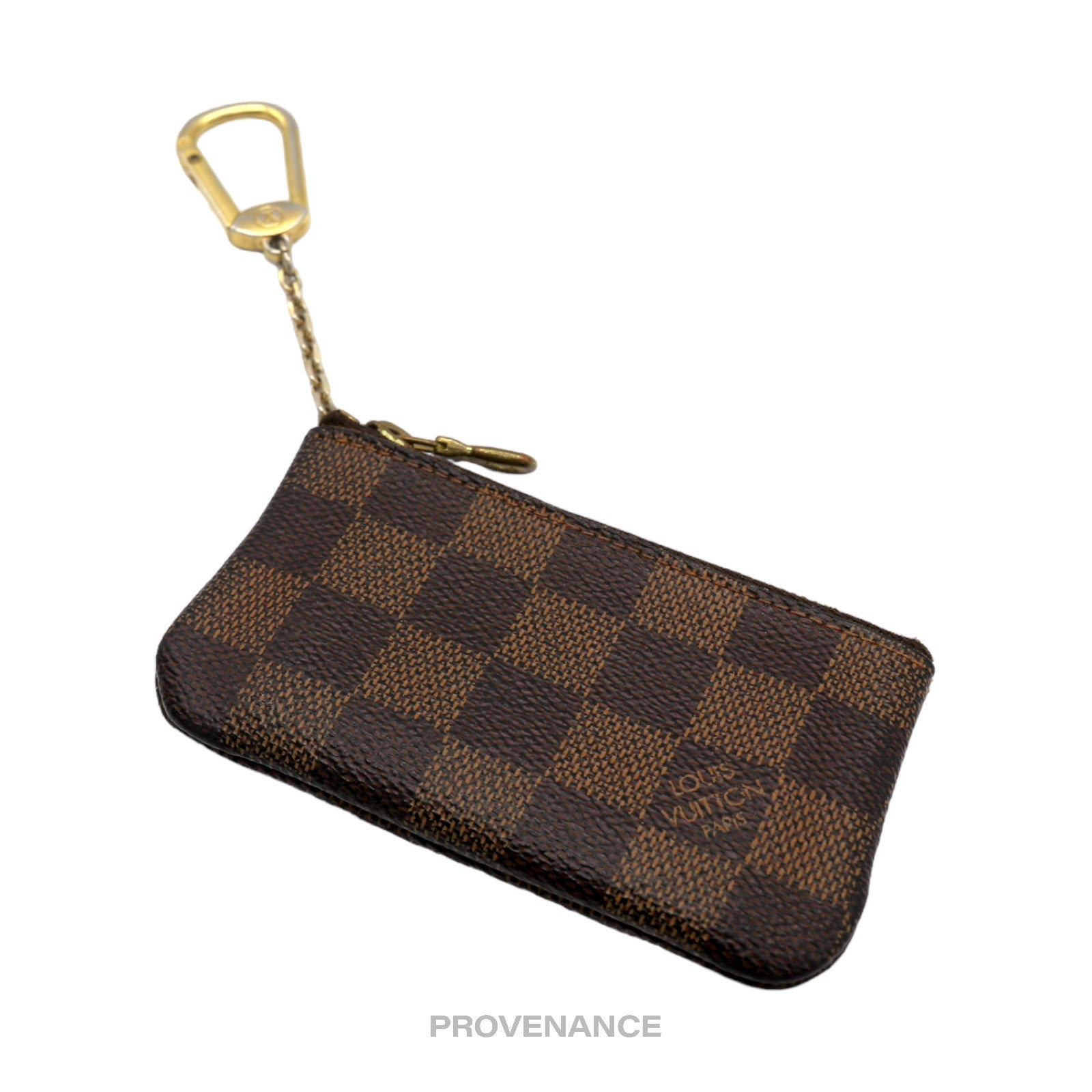 Louis Vuitton Key Pouch Cles -  Damier Ebene - 4