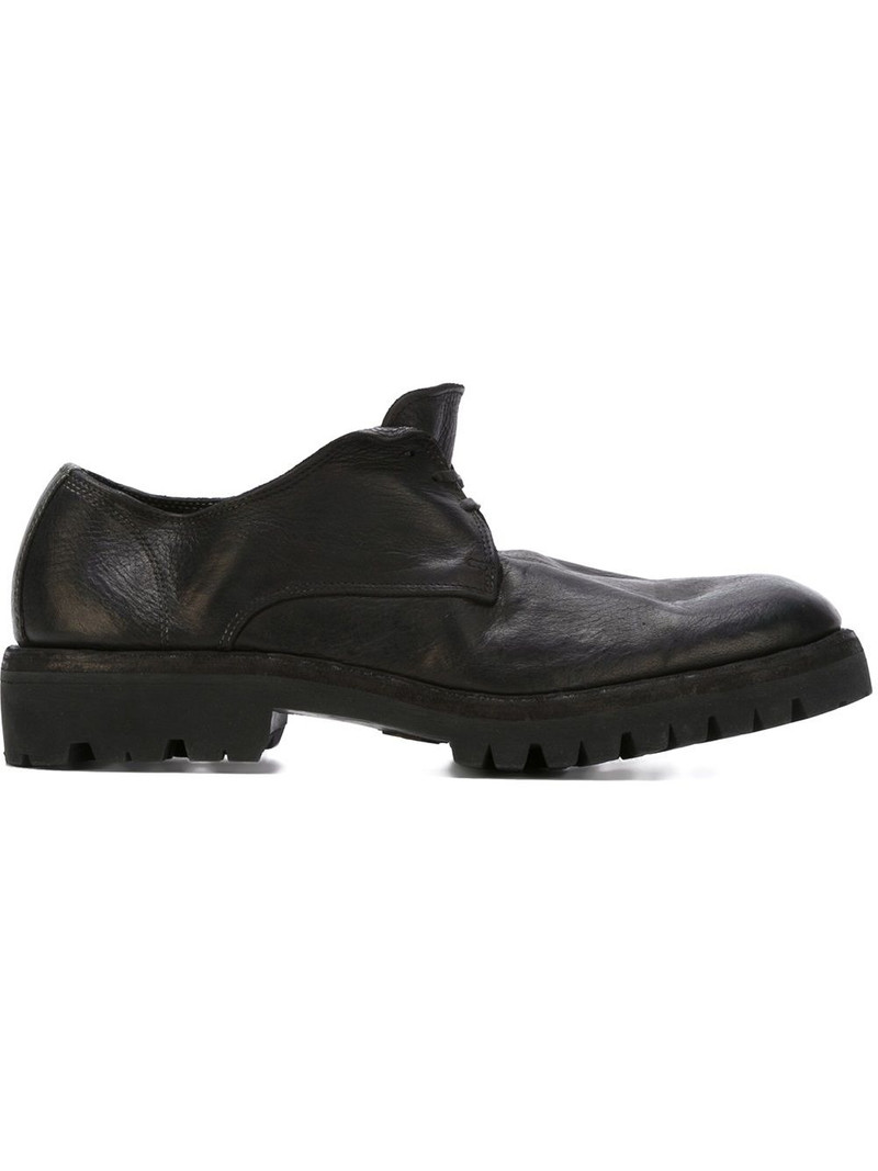 ridged sole lace-up shoes 1
