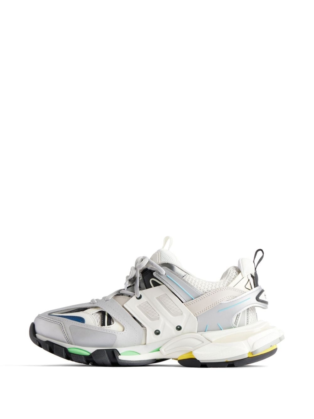 Track panelled-design sneakers - 5