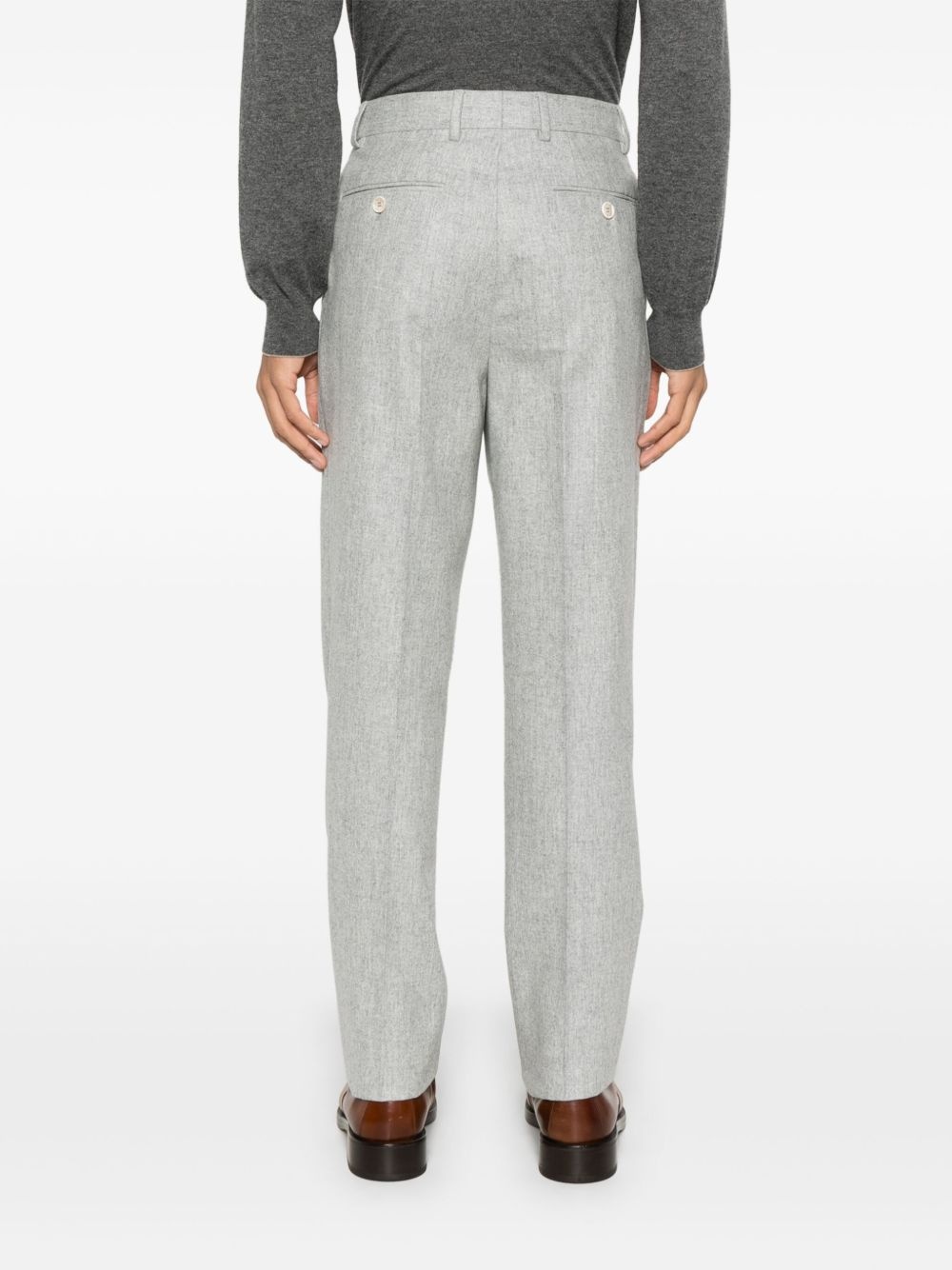 virgin wool trousers - 4