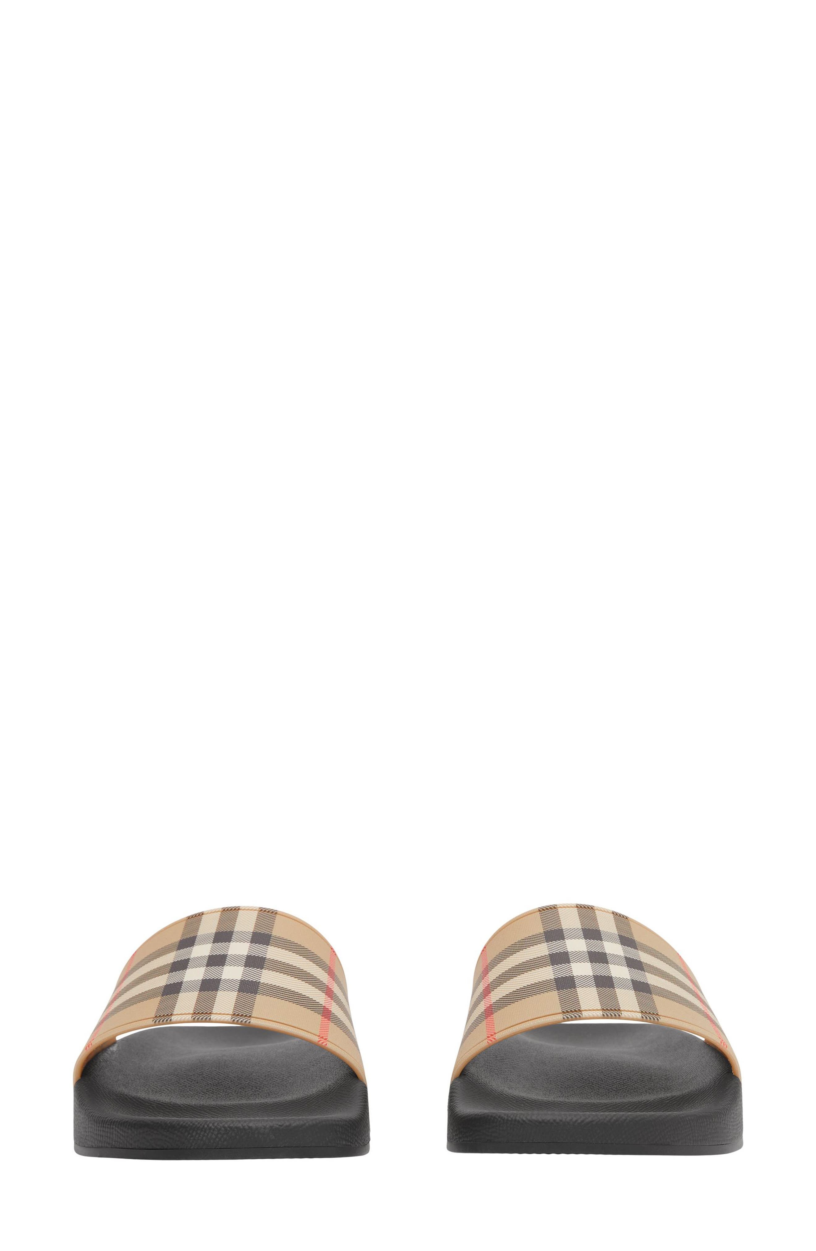 Furley Vintage Check Slide Sandal - 4