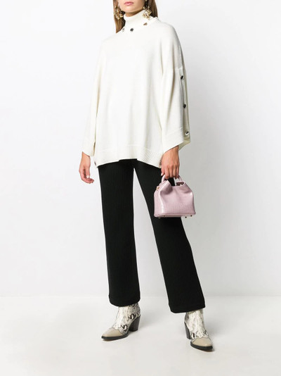 Moschino buttoned-collar jumper outlook