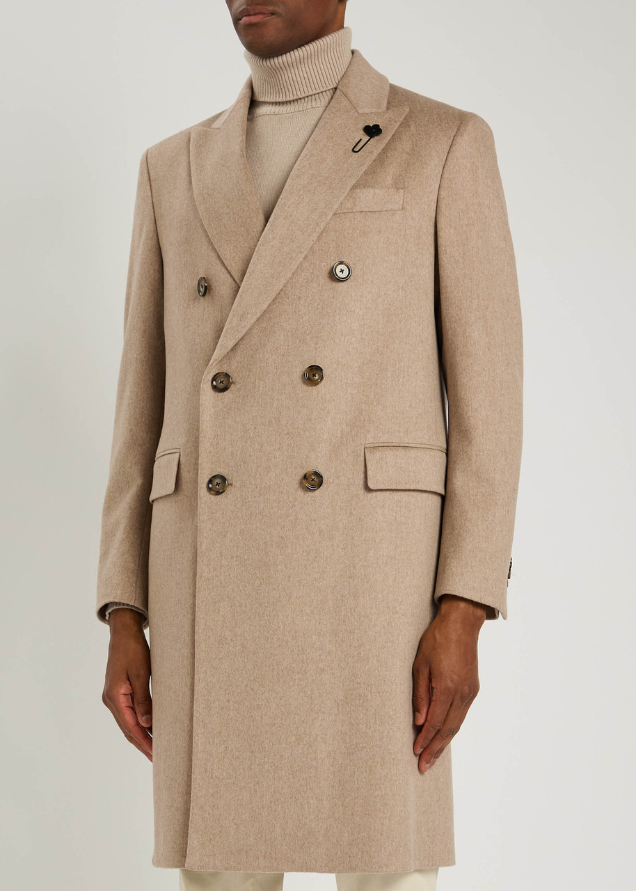 Lardini Double-breasted Wool Coat - 2