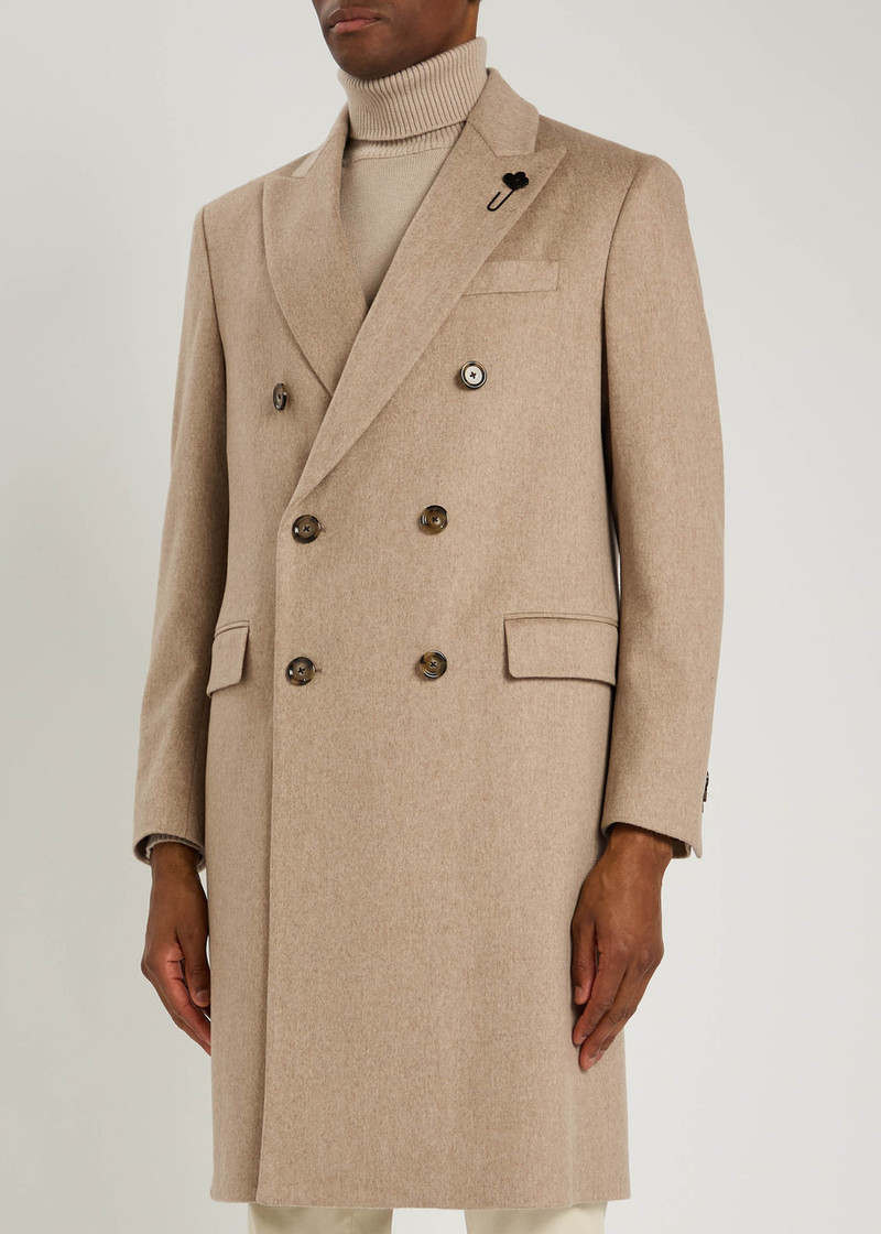 LARDINI Lardini Double-breasted Wool Coat outlook