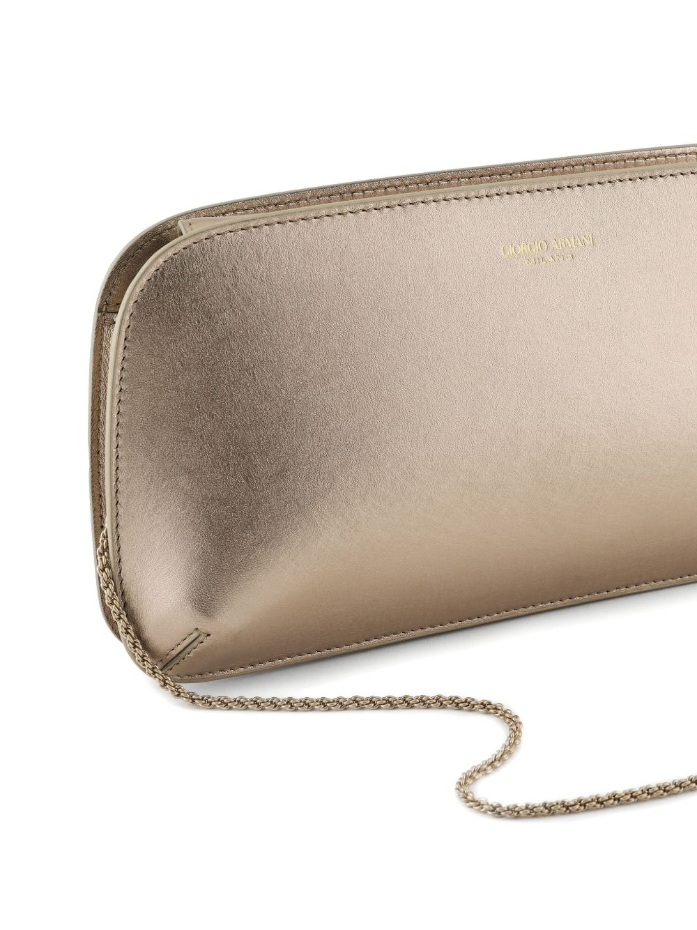 leather clutch bag - 5