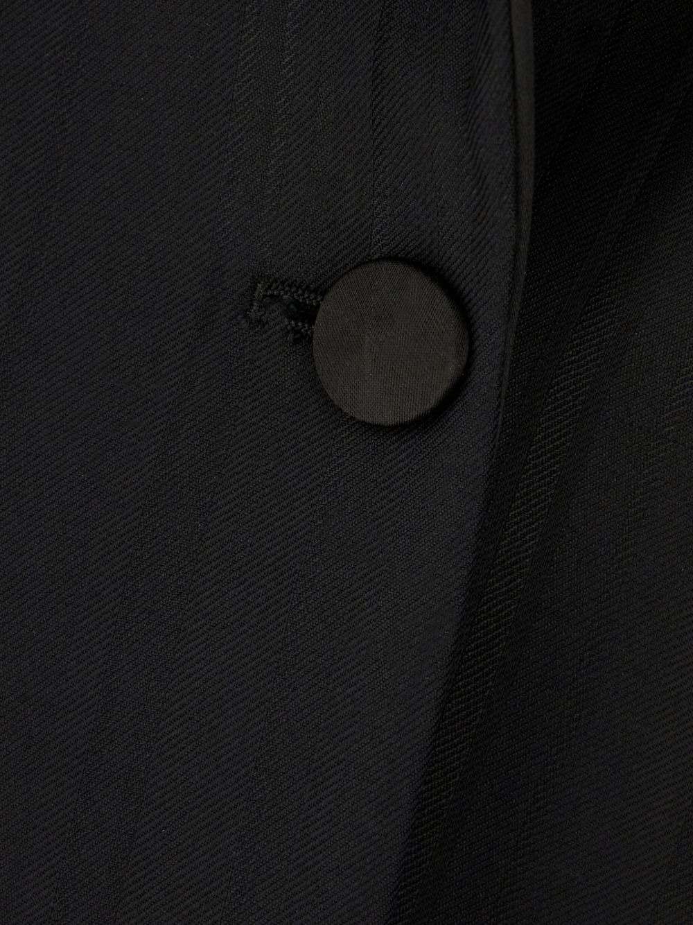 single-button wool blazer - 3
