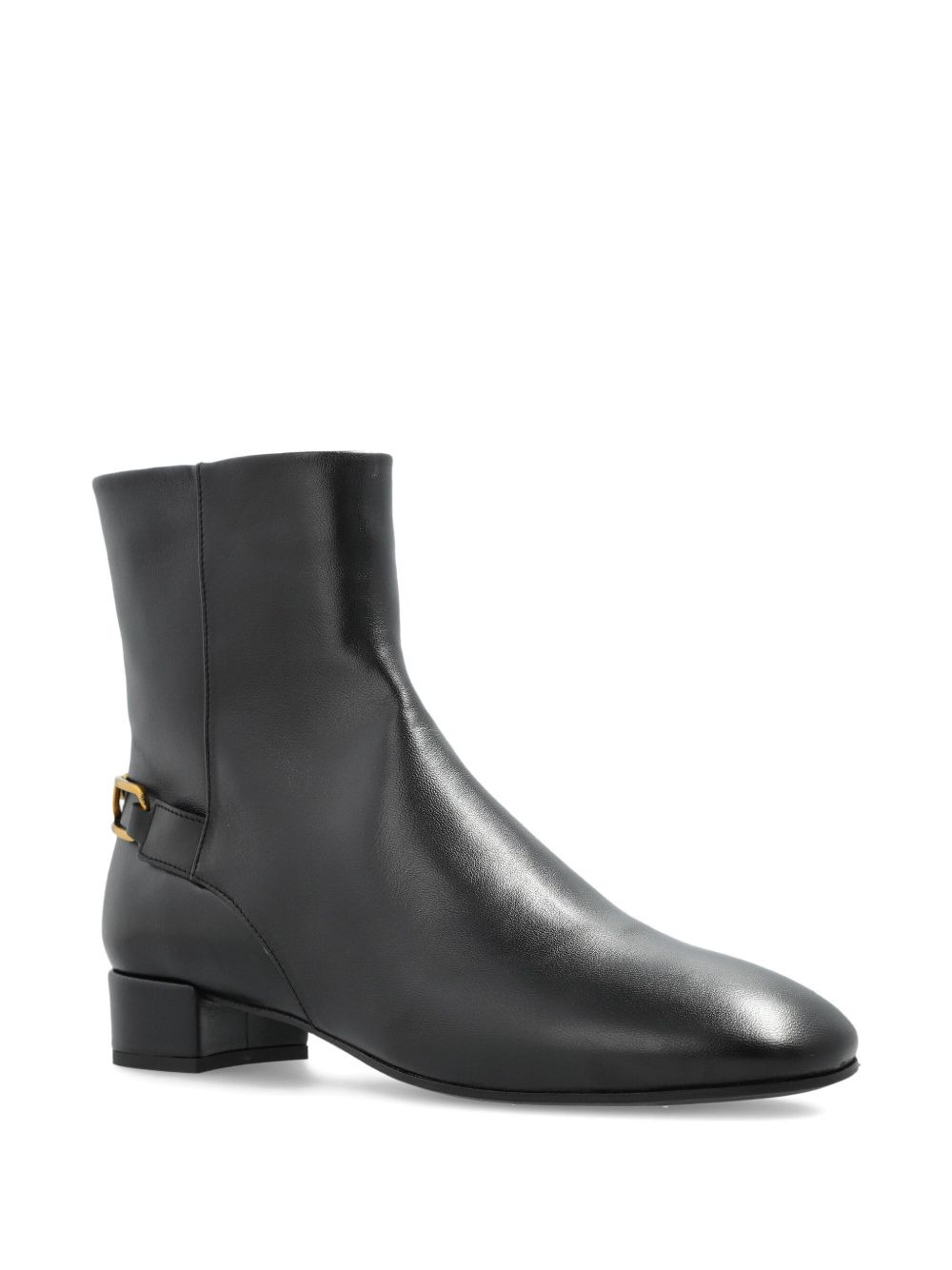 30mm zip embellished ankle boots - 2
