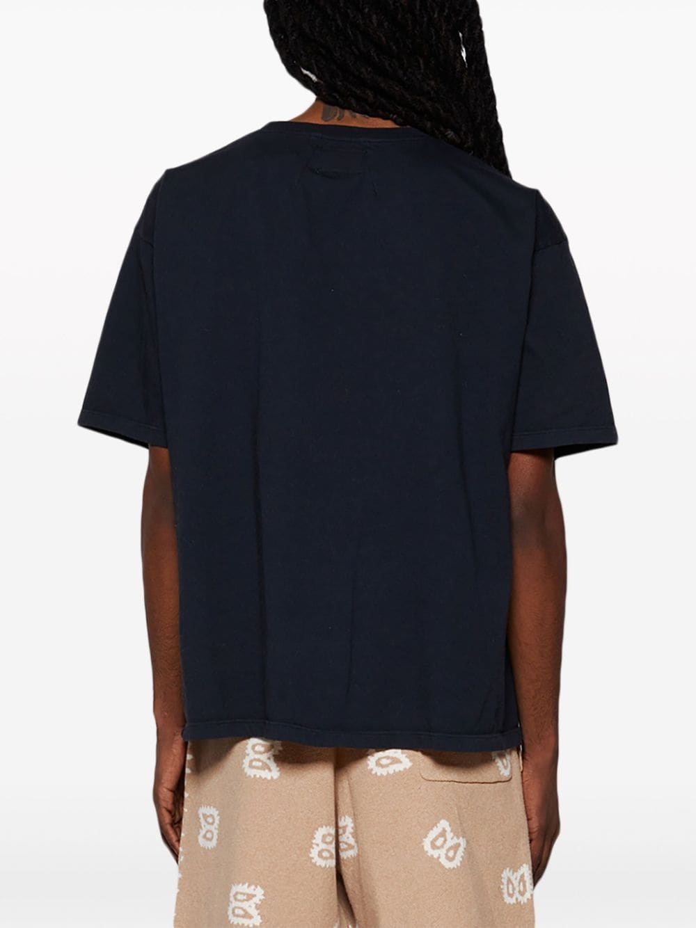 Santos graphic-print cotton T-shirt - 5
