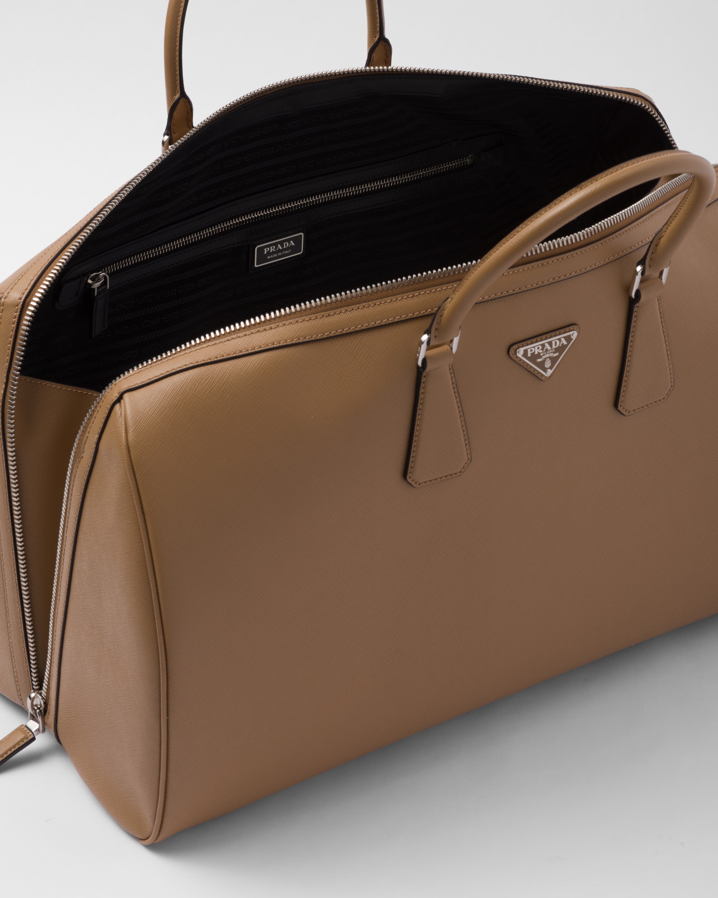 Saffiano Leather Travel Bag - 5