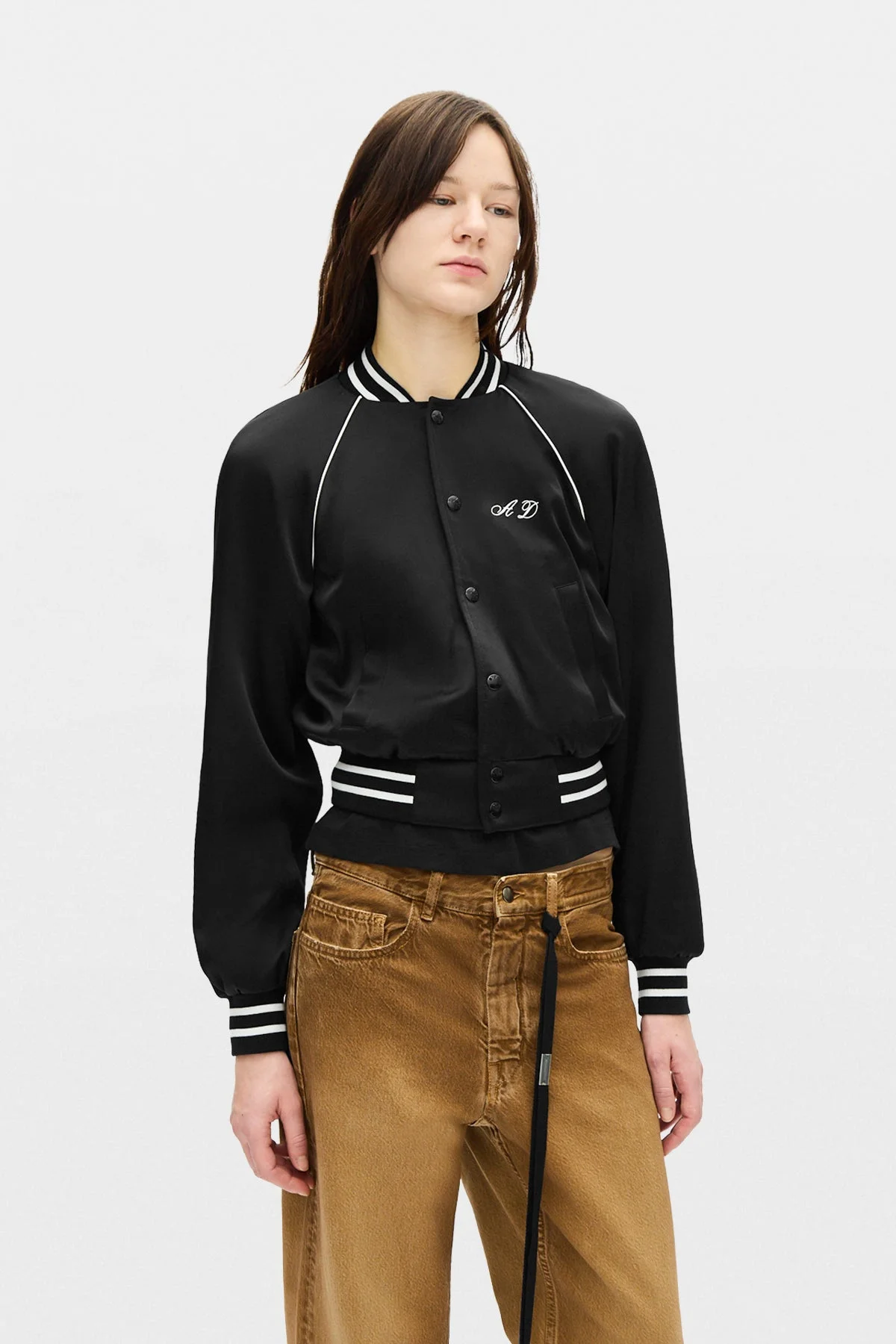 Arya Slim Fit Raglan Bomber - 1