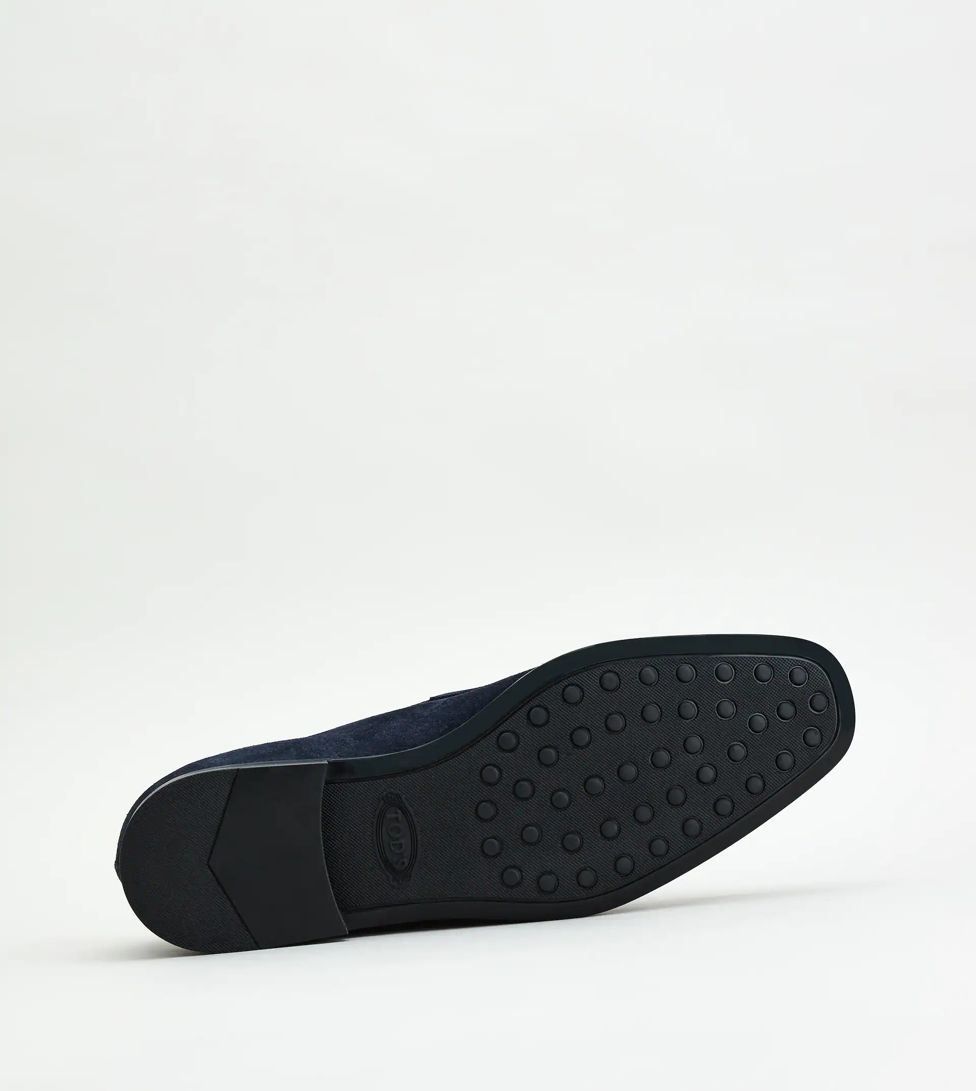 LOAFERS IN SUEDE - BLUE - 4