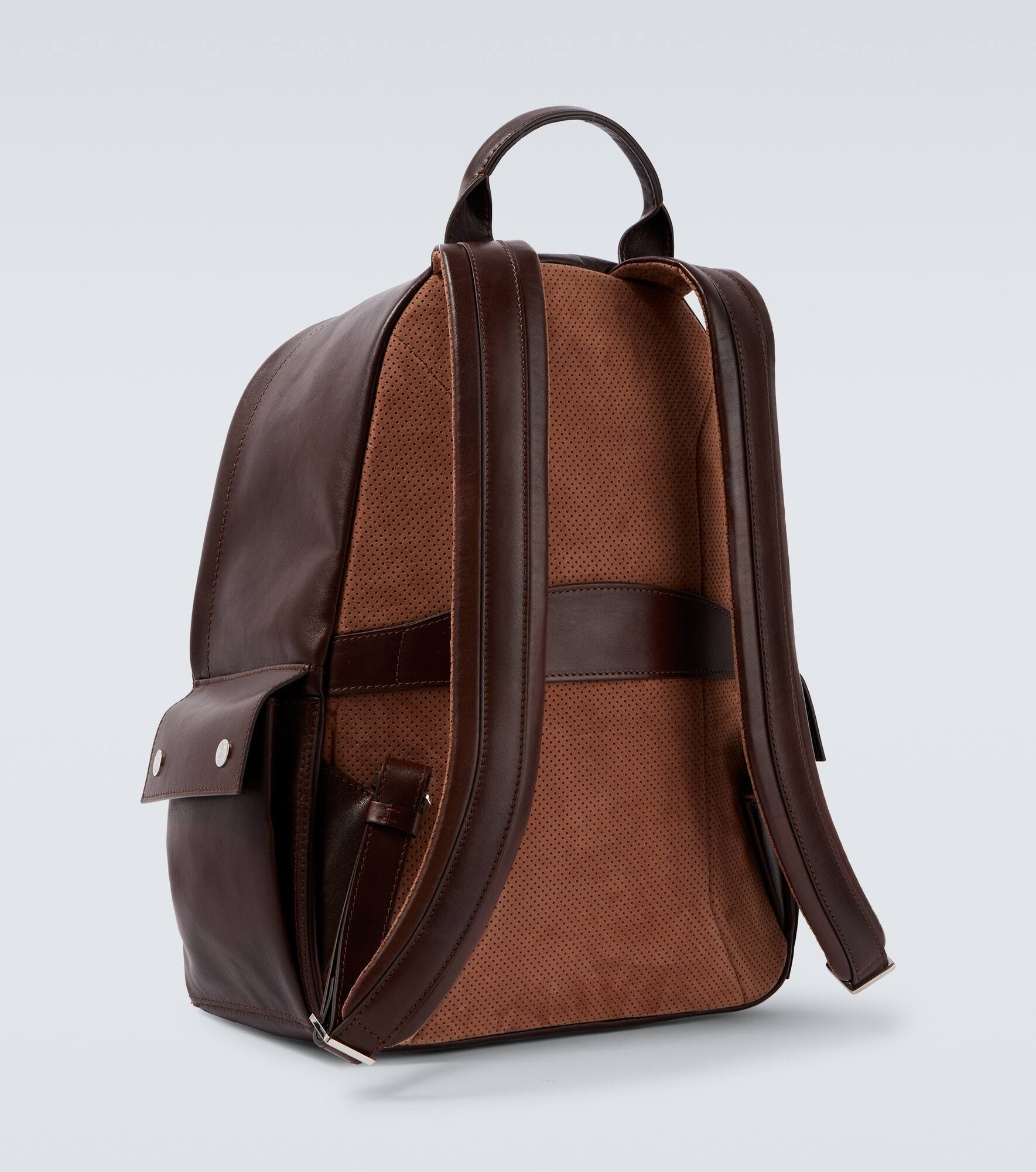 Leather backpack - 5