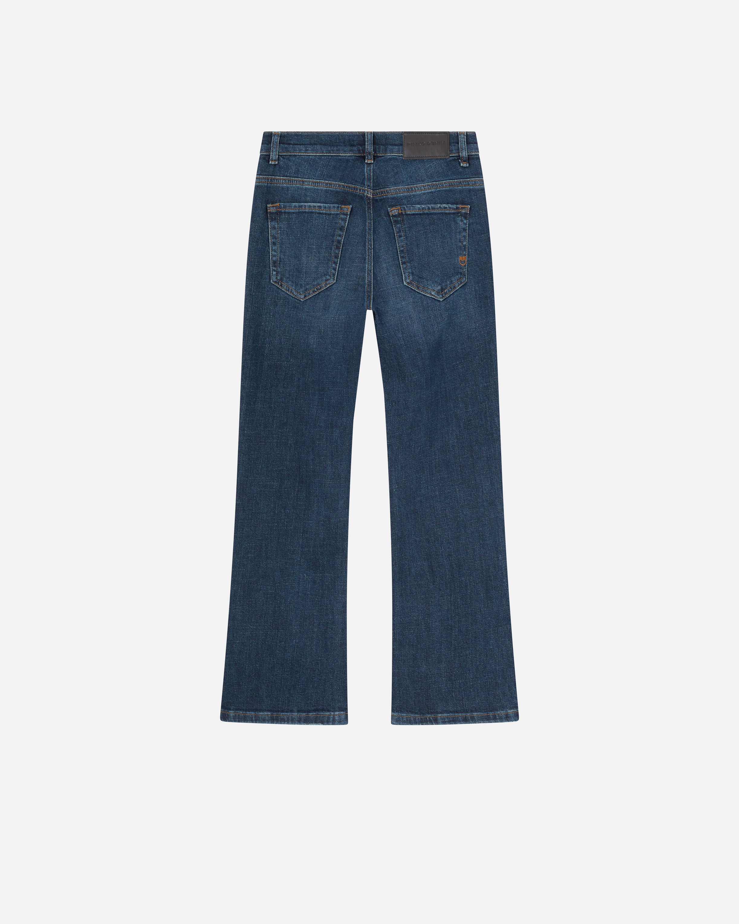 DARK DENIM BOOTCUT JEANS - 6