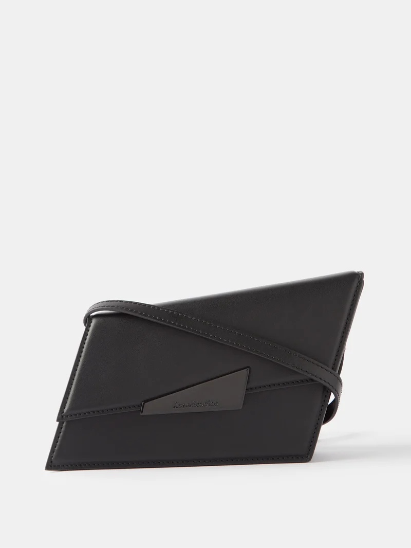 Acne Studios Distortion micro leather shoulder bag