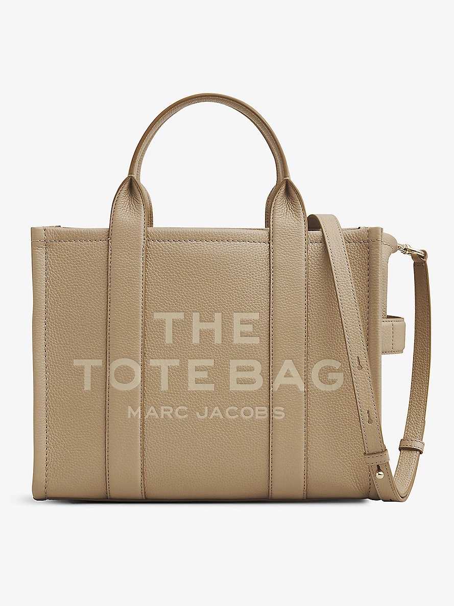 The Tote medium leather tote bag - 1