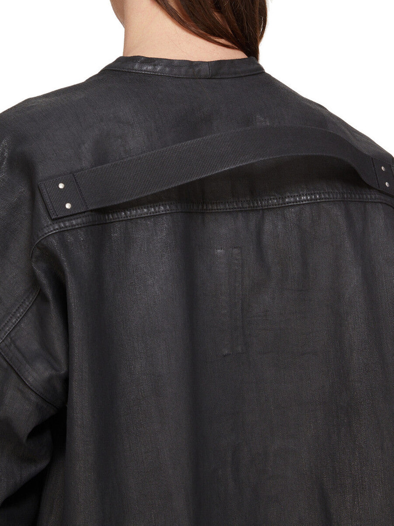 frayed cotton coat 5