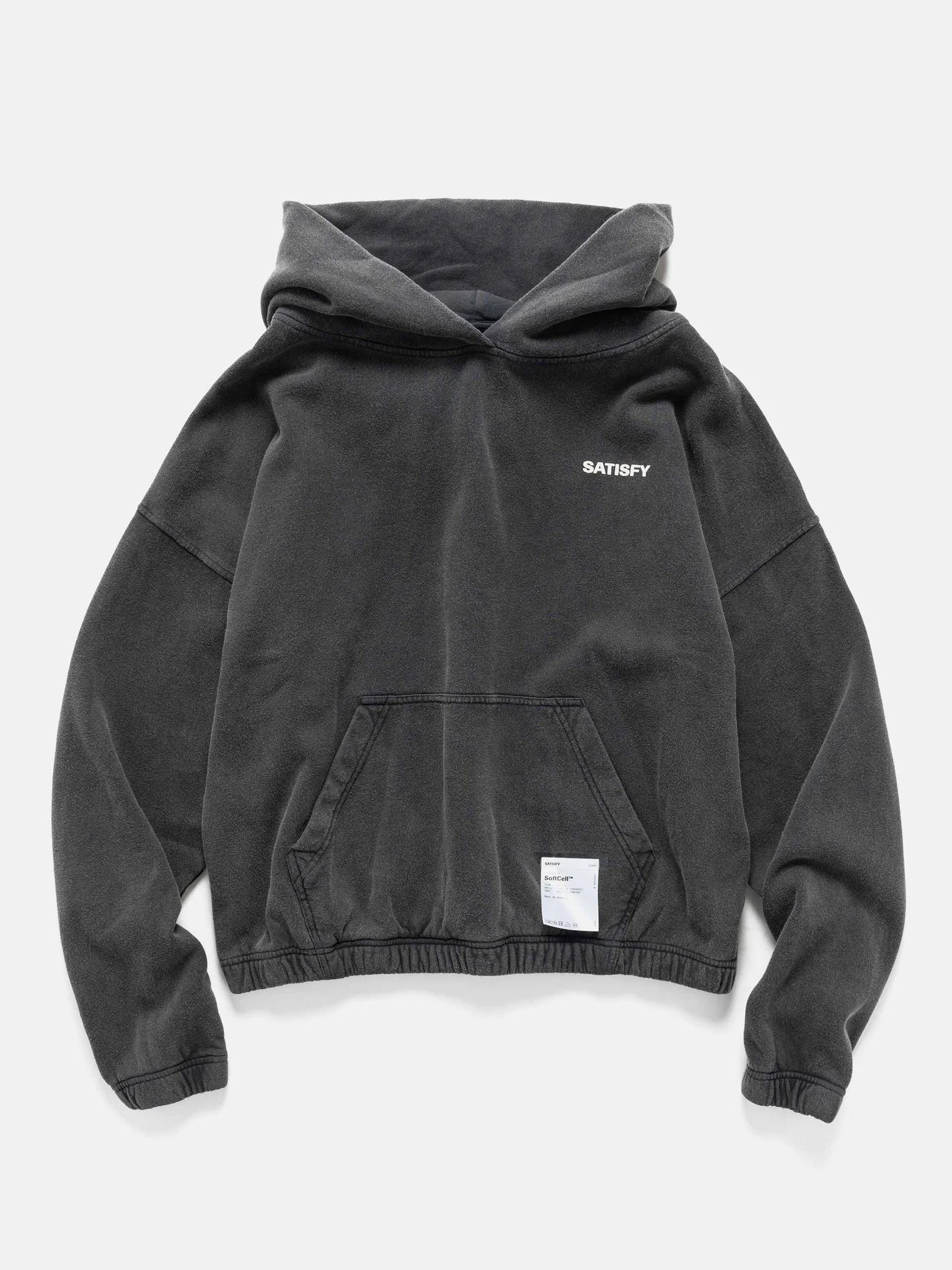 SoftCell Hoodie Aged Black - 1