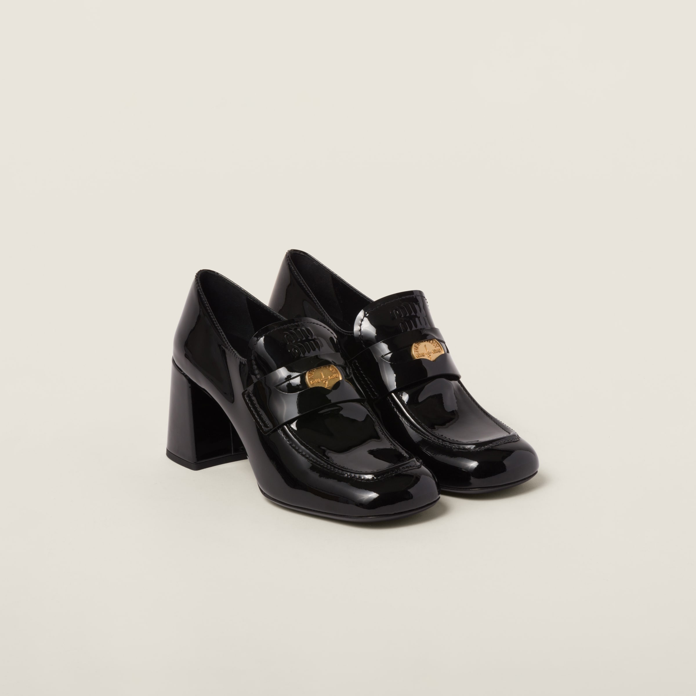 Miu Miu Patent leather loafers | REVERSIBLE