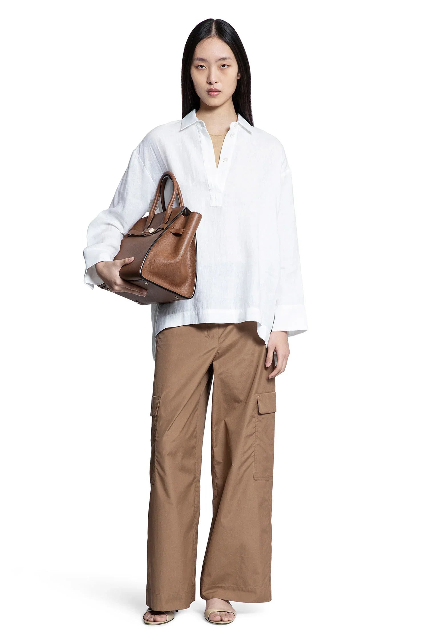 Varese-Linen-Canvas-Polo-Shirt - 4