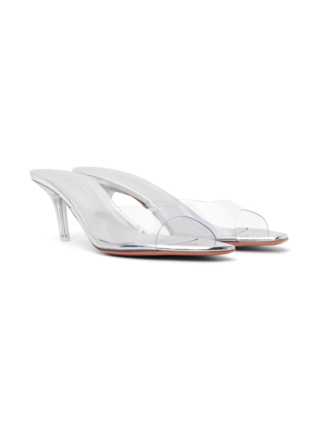 Transparent Alexa Glass 60 Heeled Sandals - 4