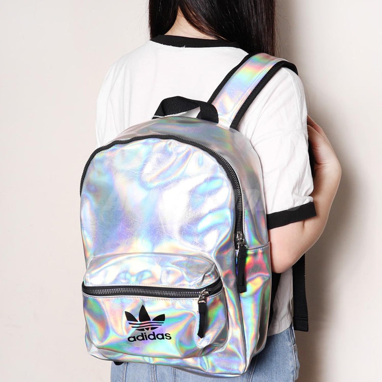 (WMNS) adidas originals Metallic Backpack 'Silver Metallic' FL9631 - 5