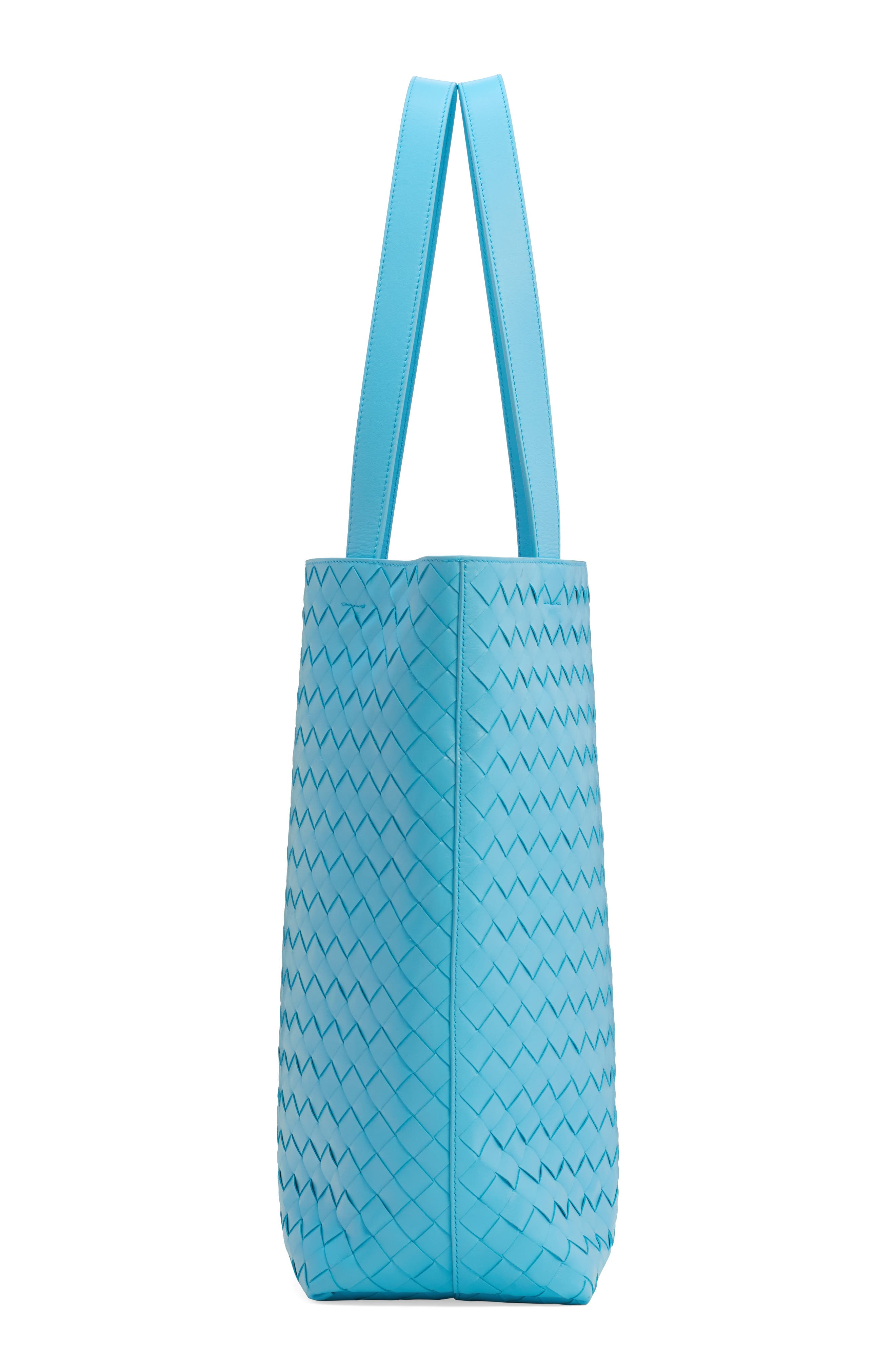 Bottega Veneta Small Intrecciato Leather Tote in Dip/Silver at Nordstrom - 5