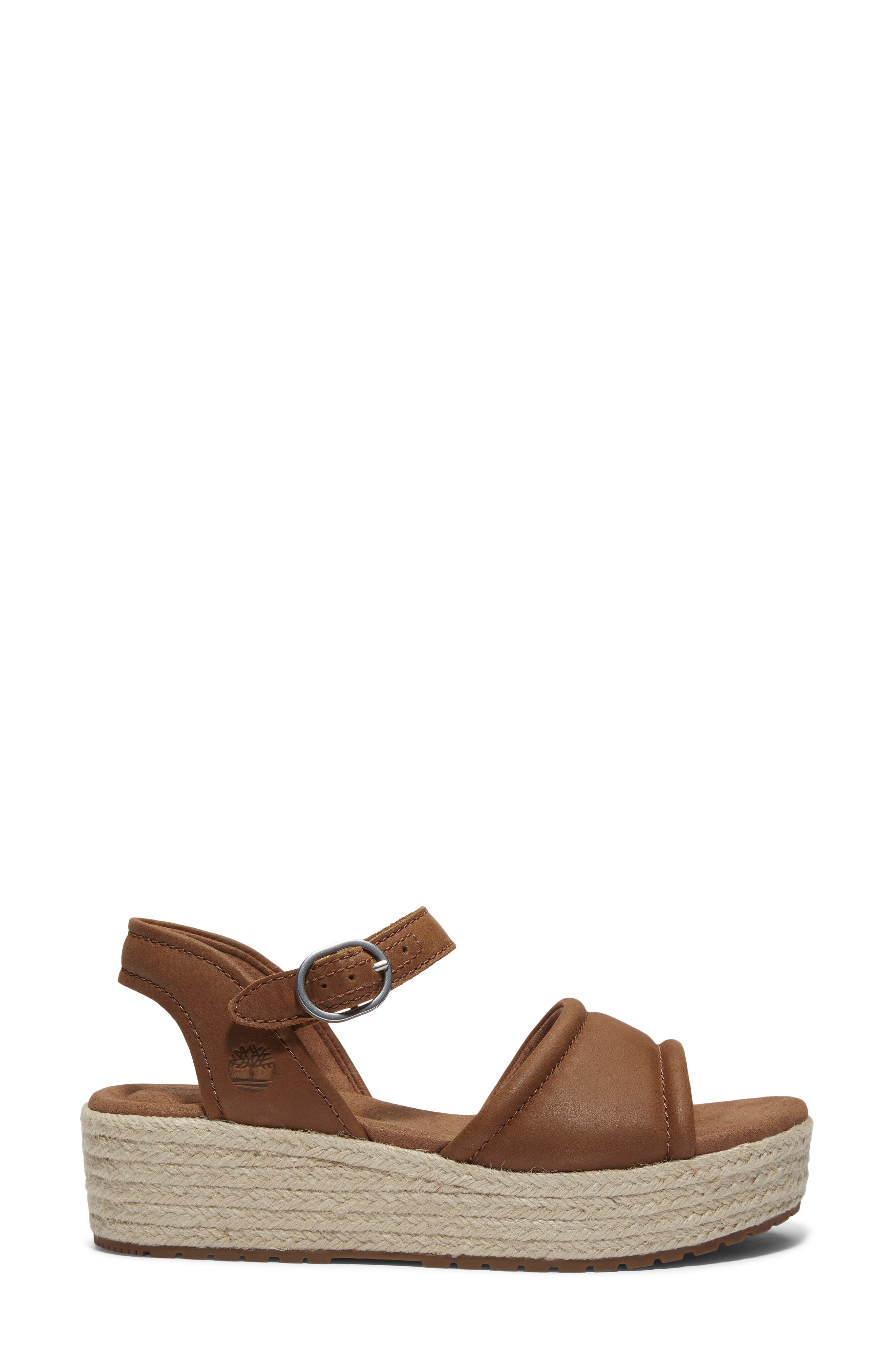 Timberland Santorini Sun Espadrille Sandal in Rust Full Grain at Nordstrom - 3