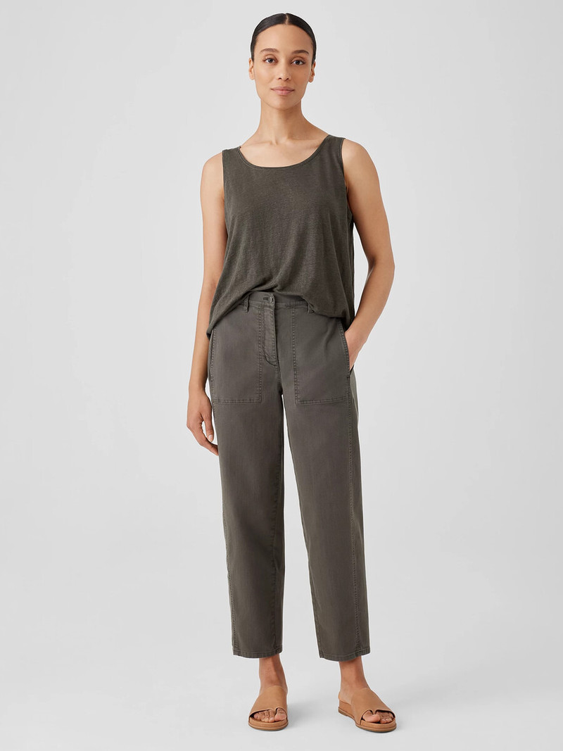 EILEEN FISHER Organic Cotton Denim Lantern Jean outlook