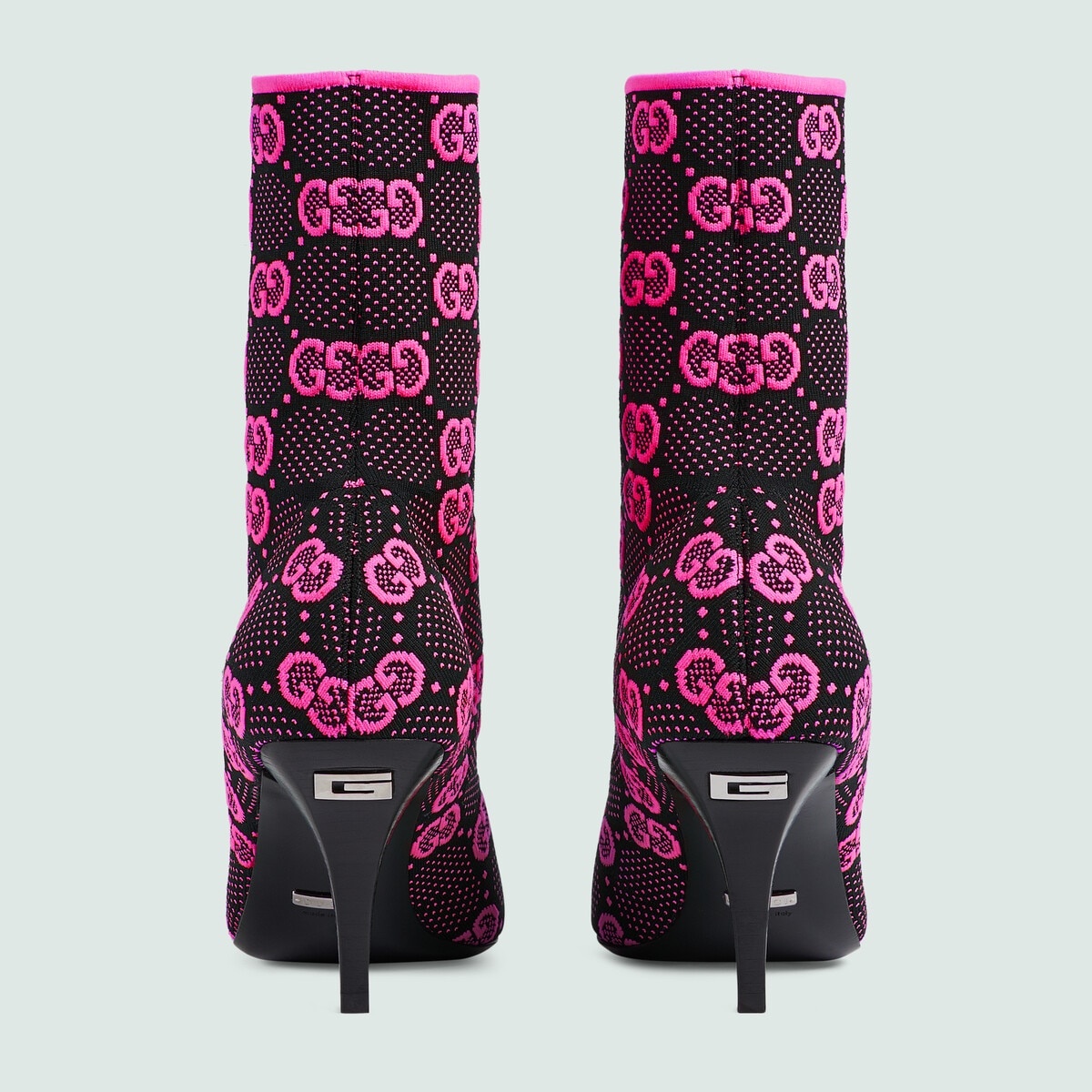 GUCCI Women's GG knit ankle boots | REVERSIBLE