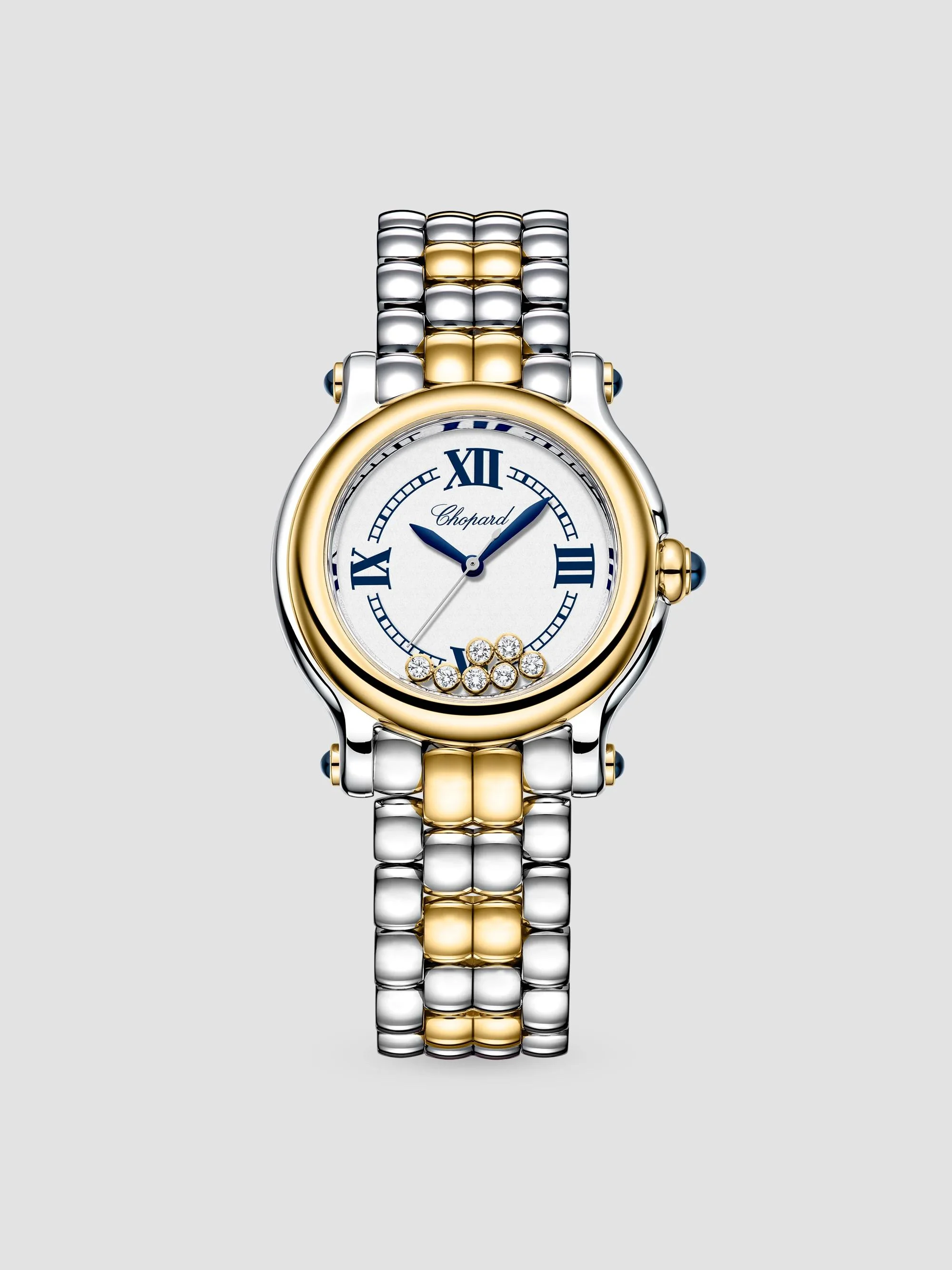 Women's Happy Sport The First Stainless Steel, 18K Yellow Gold & 0.21 TCW Diamond Bracelet Watch/33M - 1