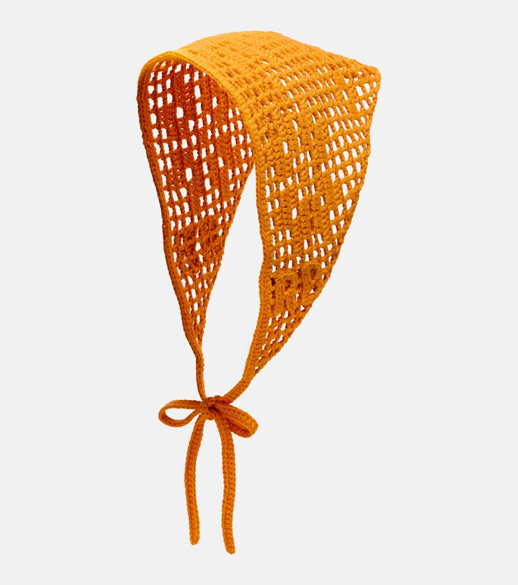Crochet cotton scarf - 1