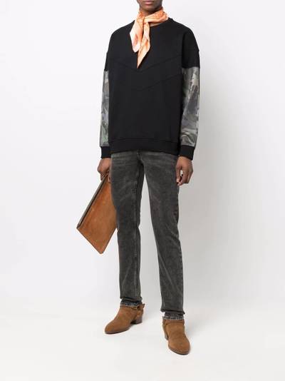 Etro contrast-sleeve sweatshirt outlook