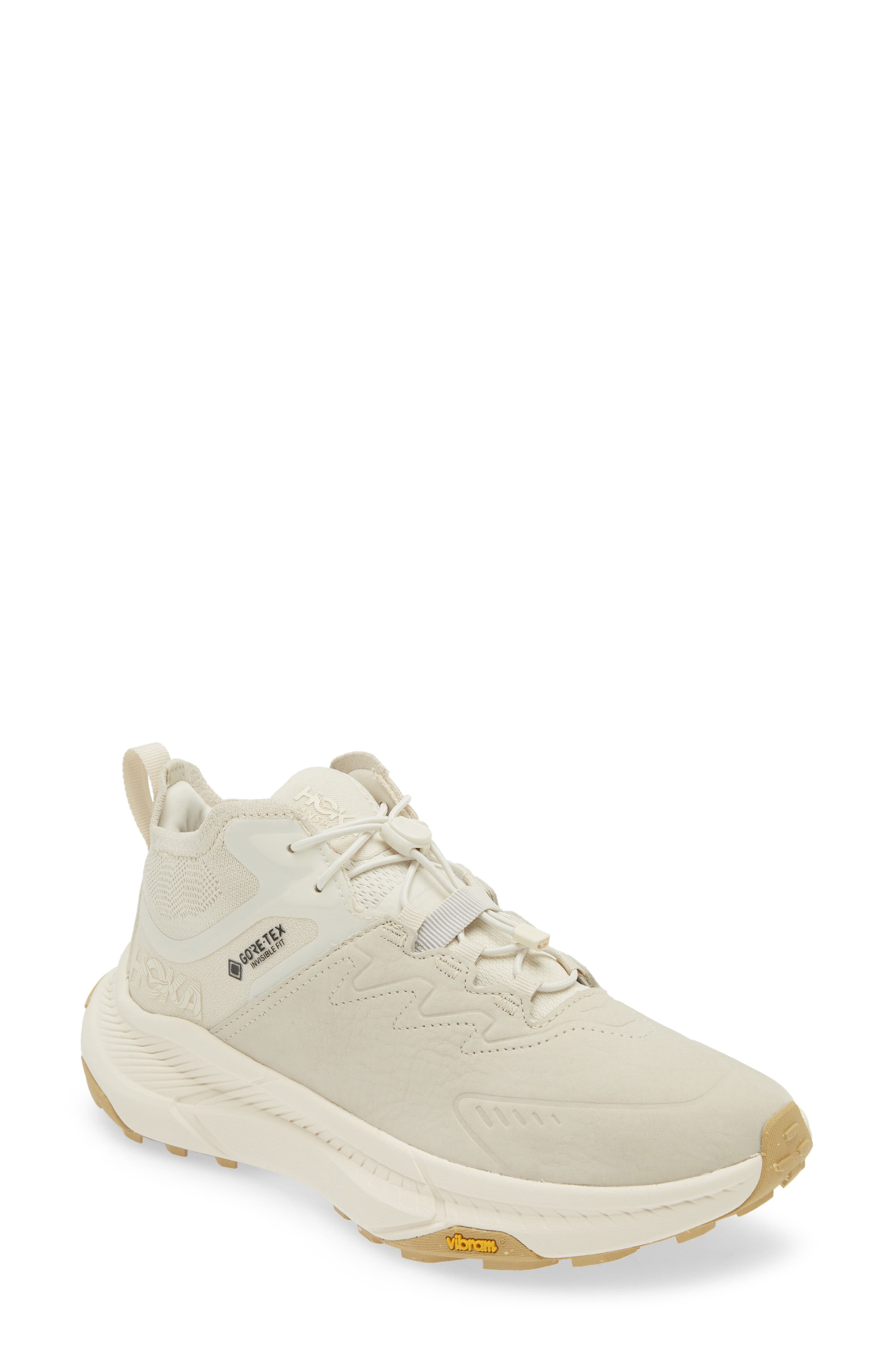 HOKA Transport Chukka Gore-Tex® Waterproof Running Shoe in Alabaster /Alabaster at Nordstrom - 1