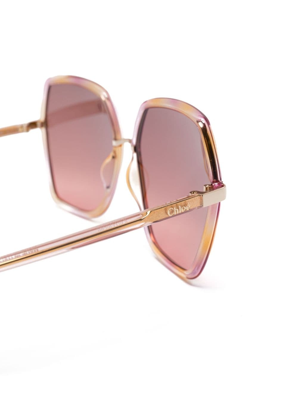 oversize-frame sunglasses - 3