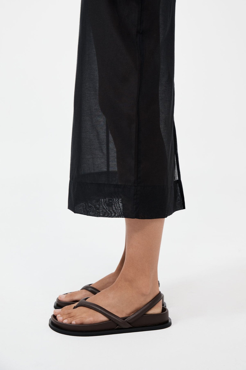 Sling Back Thong Sandal - Chocolate 3