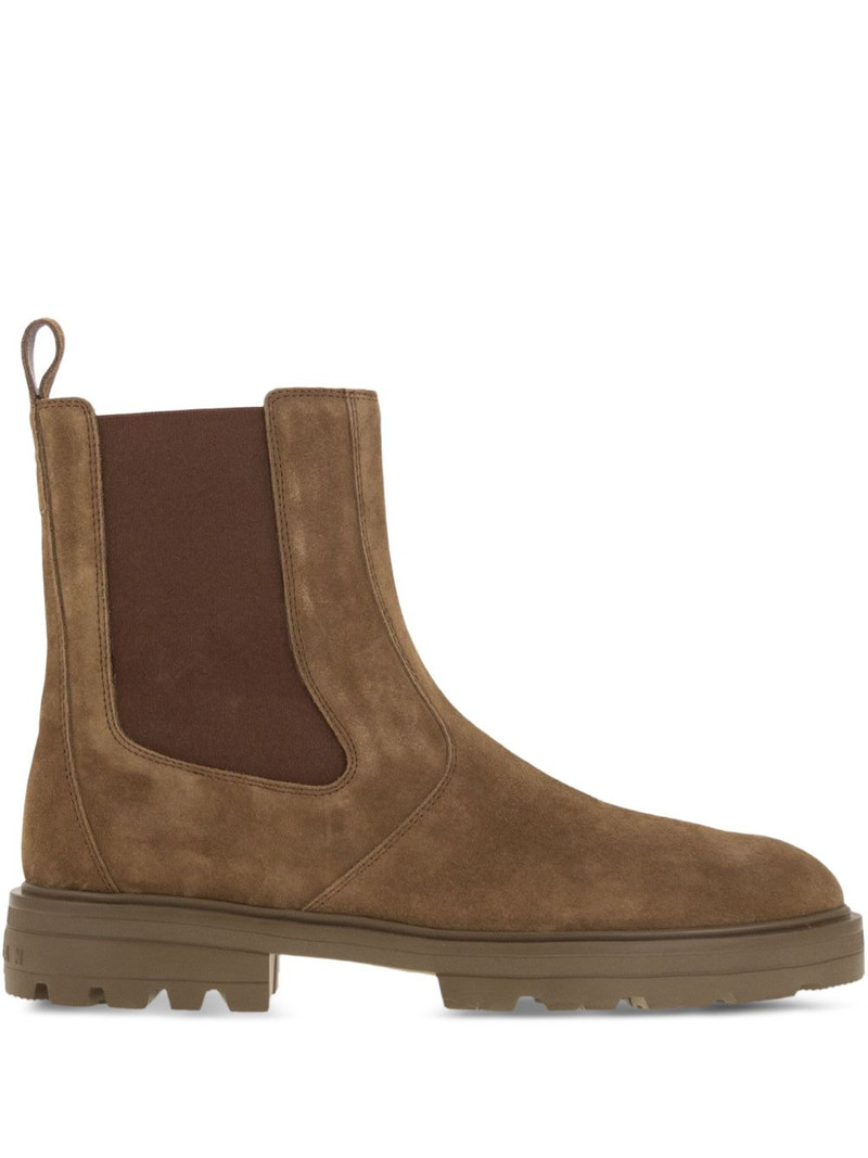 50mm H673 elasticated suede chelsea boots 1