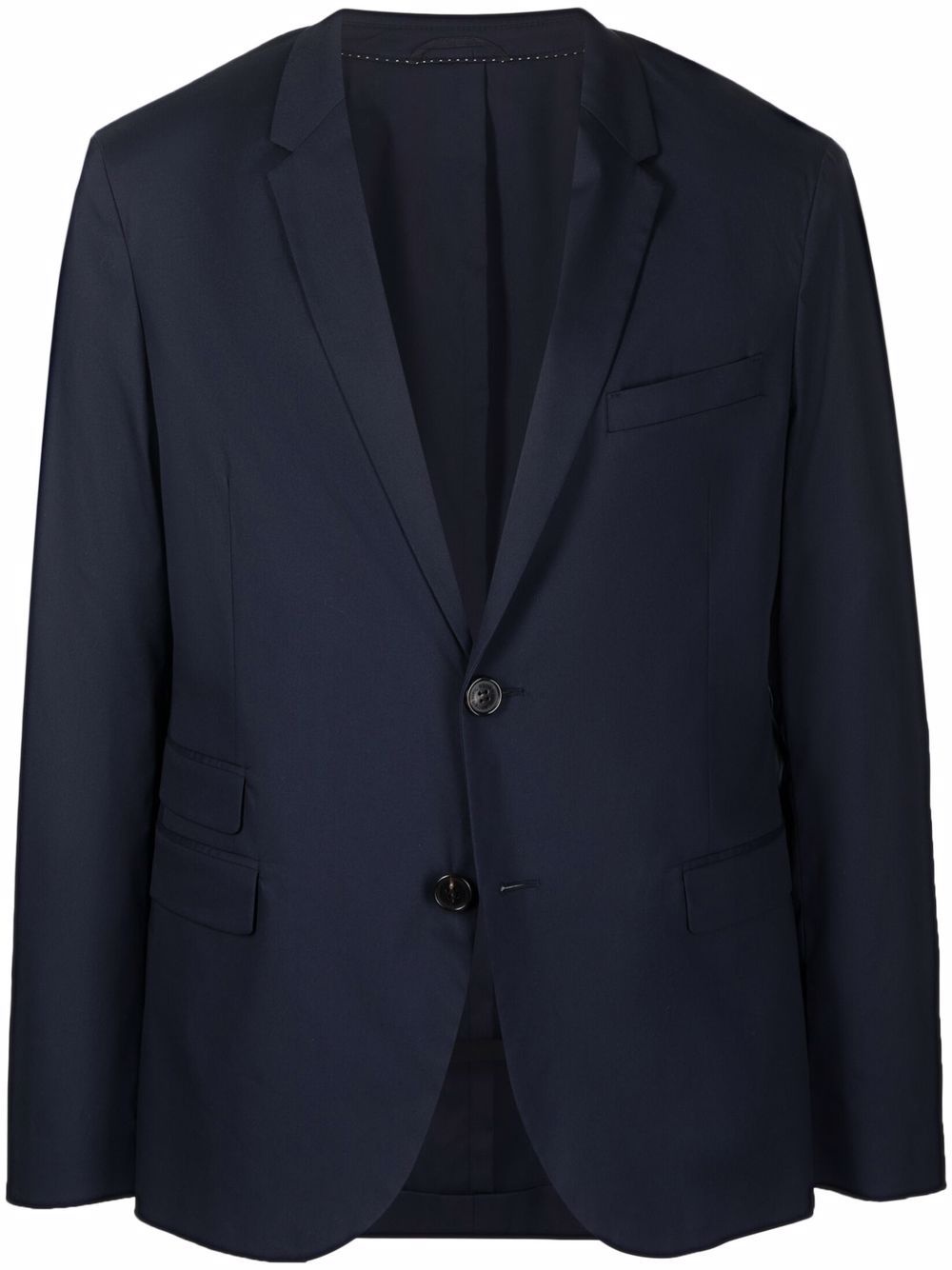 notched lapels single-breasted blaze - 6