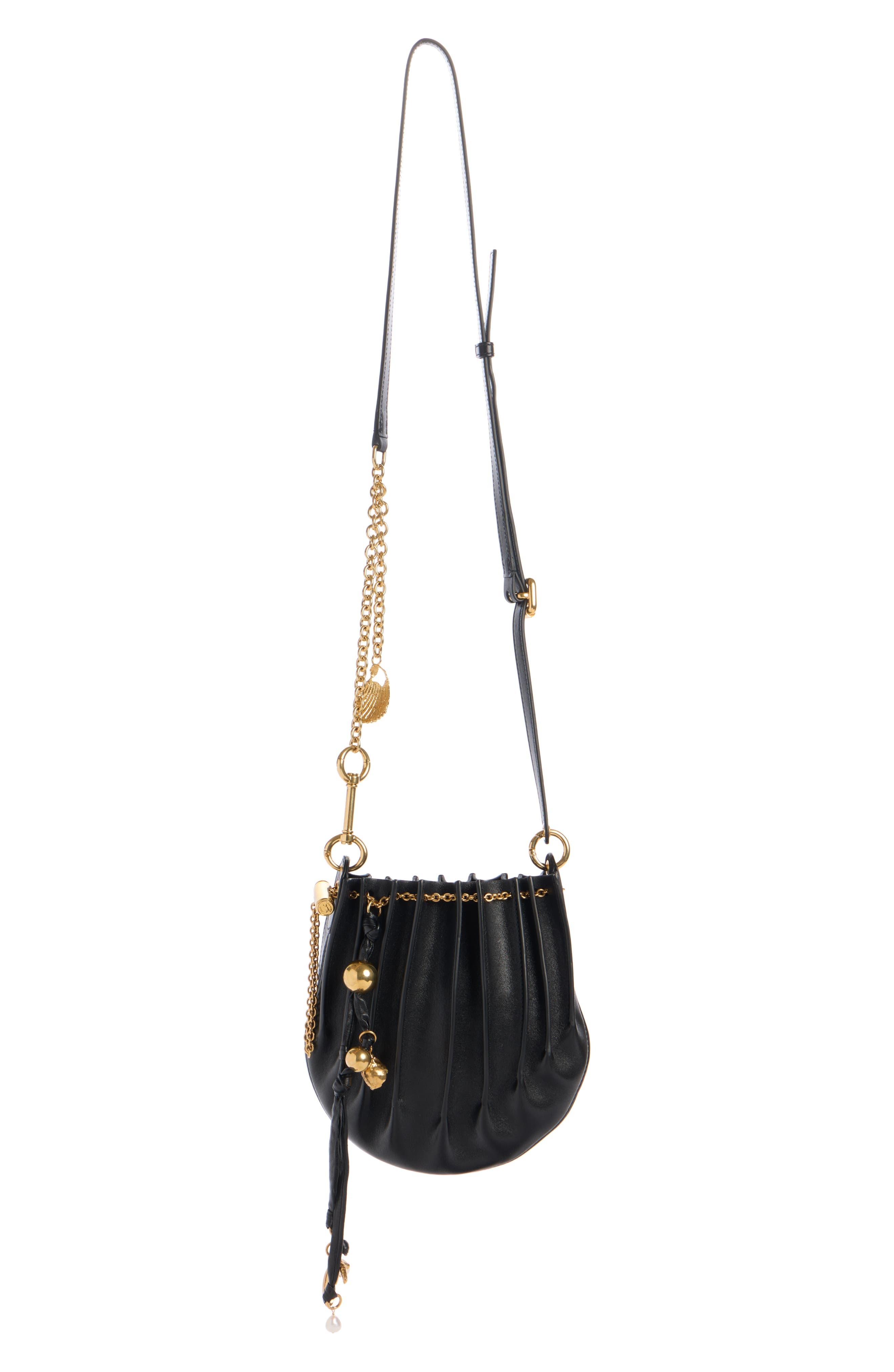 Chloé Sea Treasures Leather Crossbody Bag in Black at Nordstrom - 2