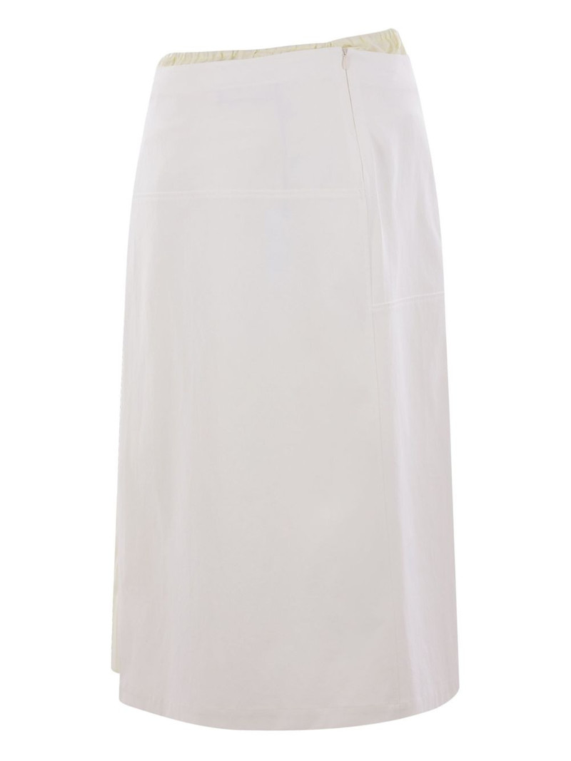Plan C panelled pleated skirt outlook