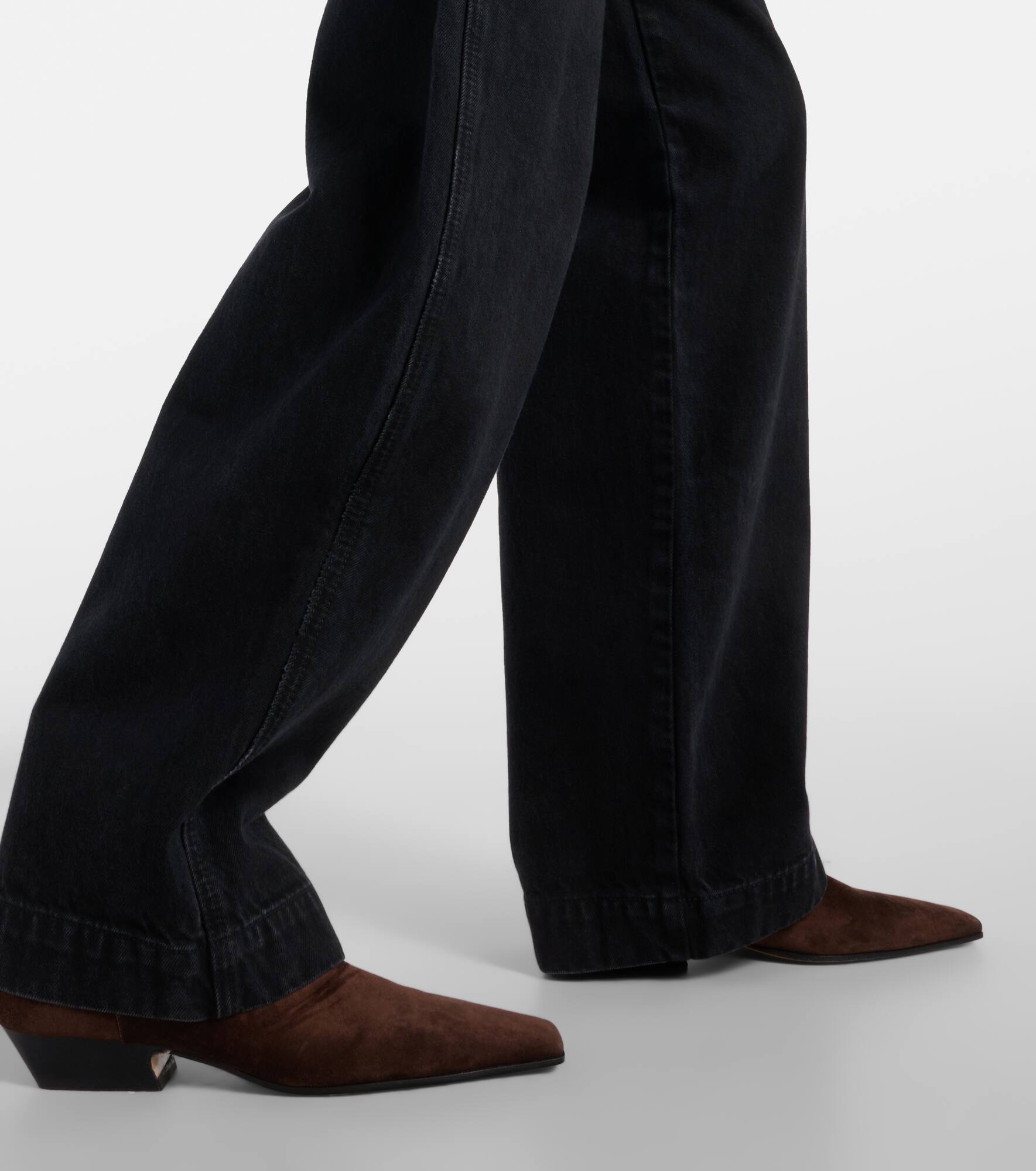 Hewitt high-rise straight jeans - 5