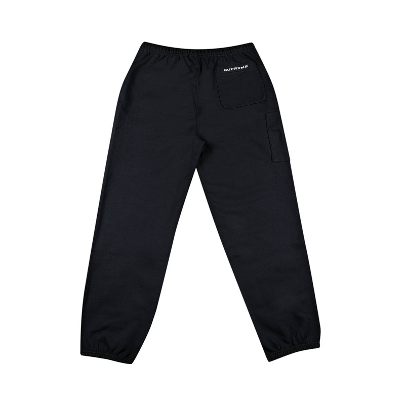 Supreme Supreme x Nike Cargo Sweatpant 'Black' outlook
