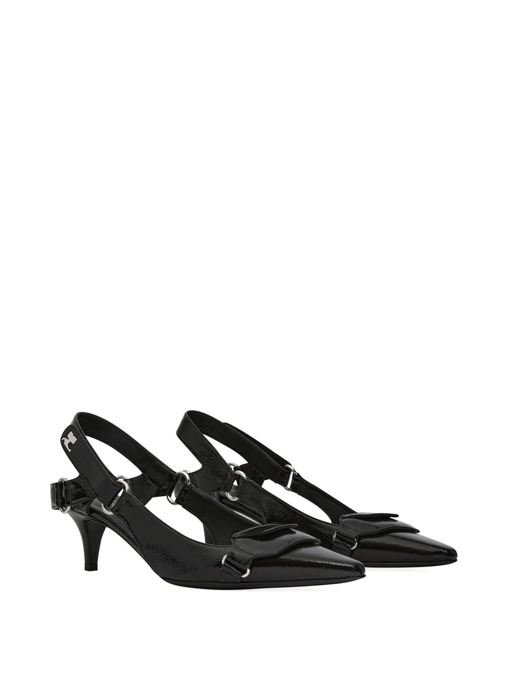 50mm Racer slingback pumps - 2