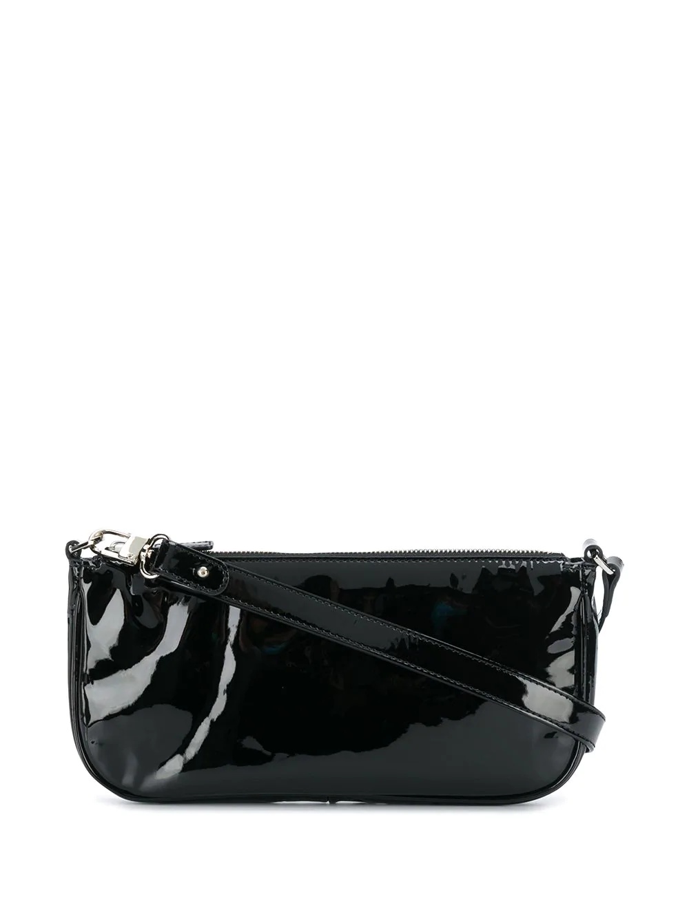 patent leather shoulder bag - 1