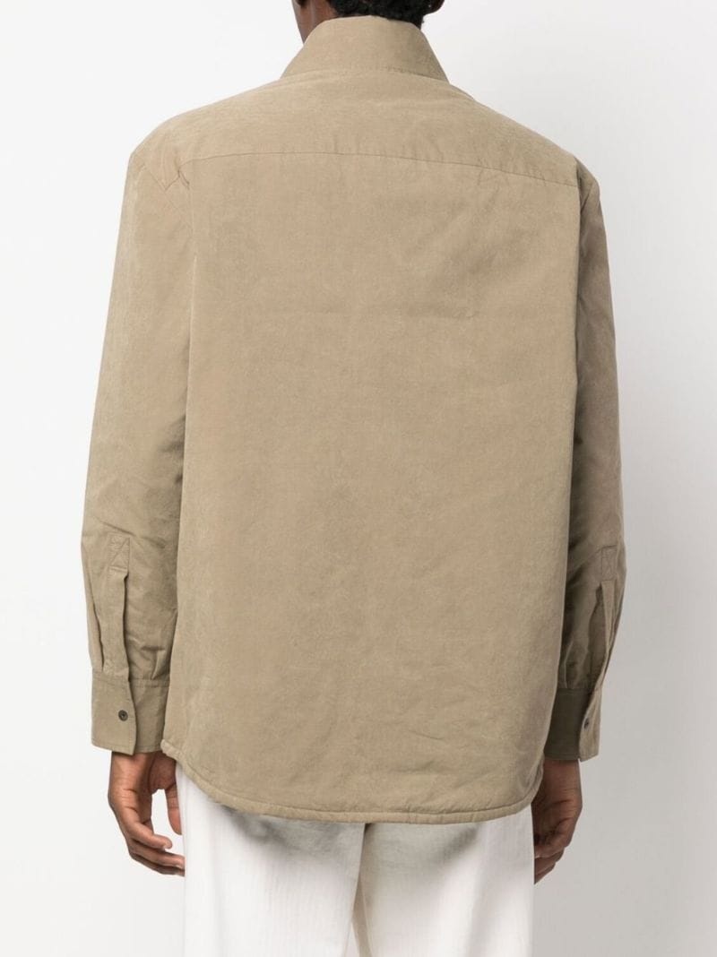long-sleeve shirt-jacket - 4