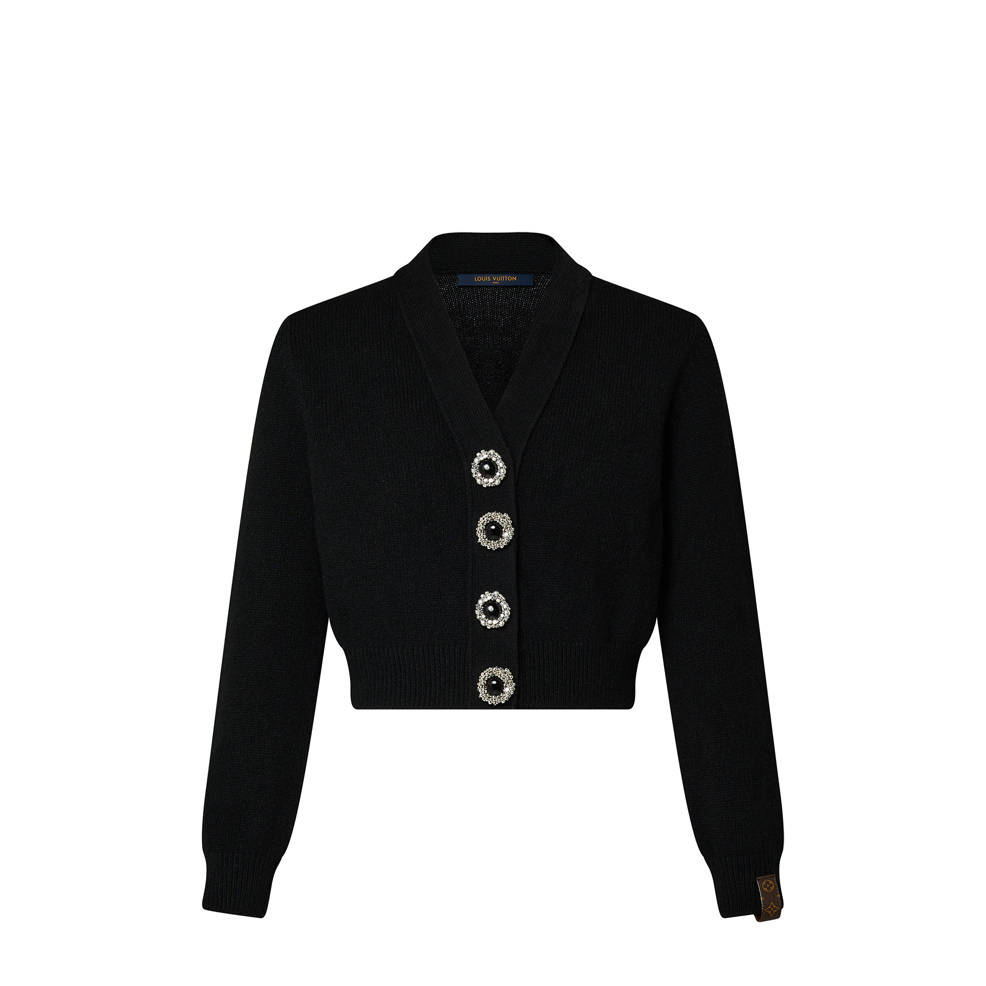 Jewel Button Cardigan - 1