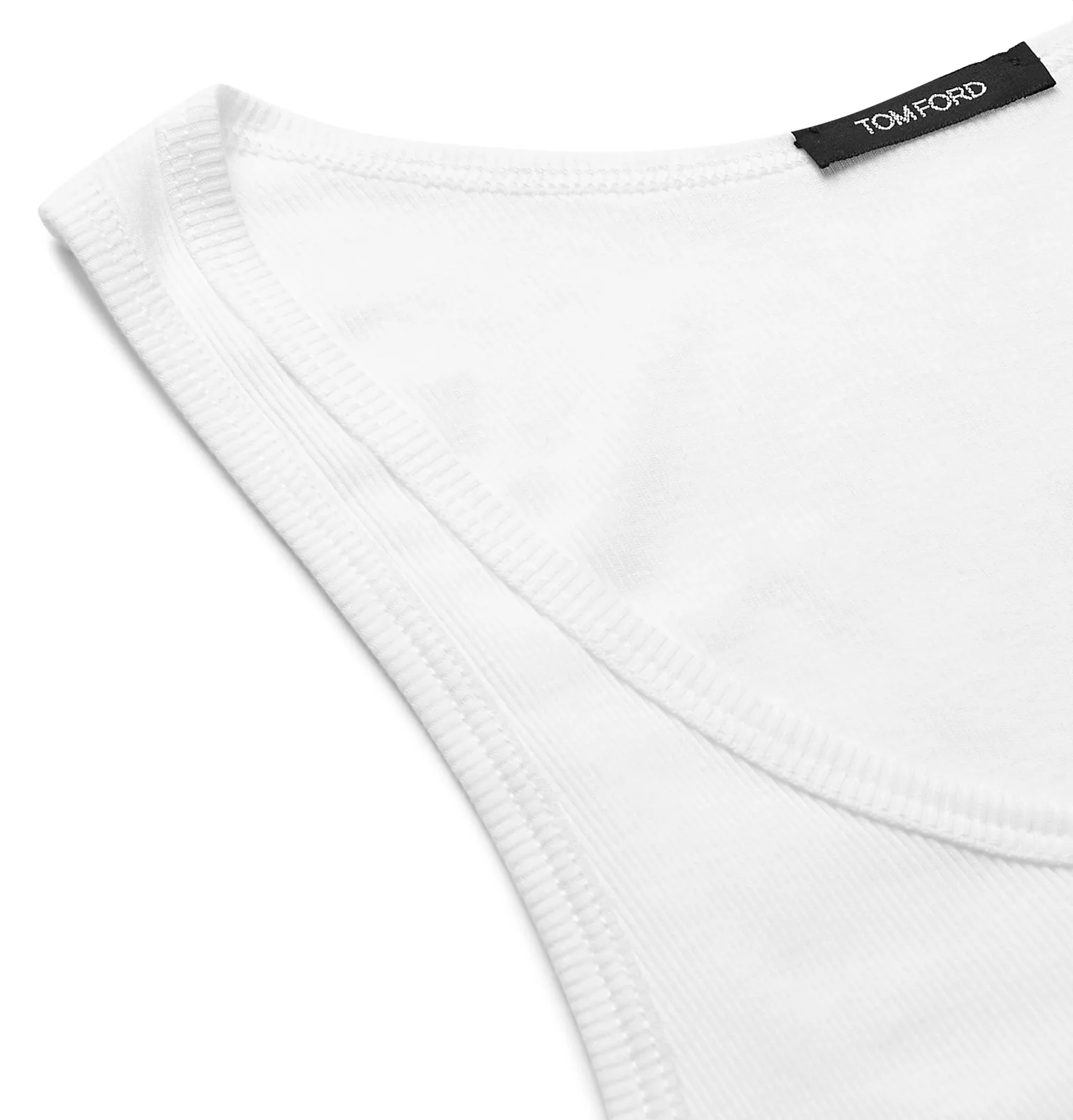Ribbed Cotton and Modal-Blend Tank Top - 20
