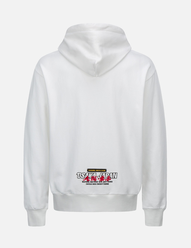 DARUMA BOX PRINT HOODED SWEATSHIRT 2